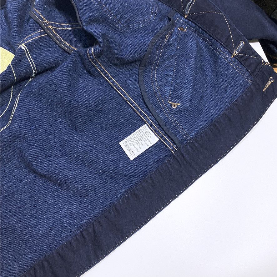 Japanese Brand Tough Jeansmith – Washed Blue Denim Embroidered Jacket Size S / US 4 / IT 40 - 9 Thumbnail
