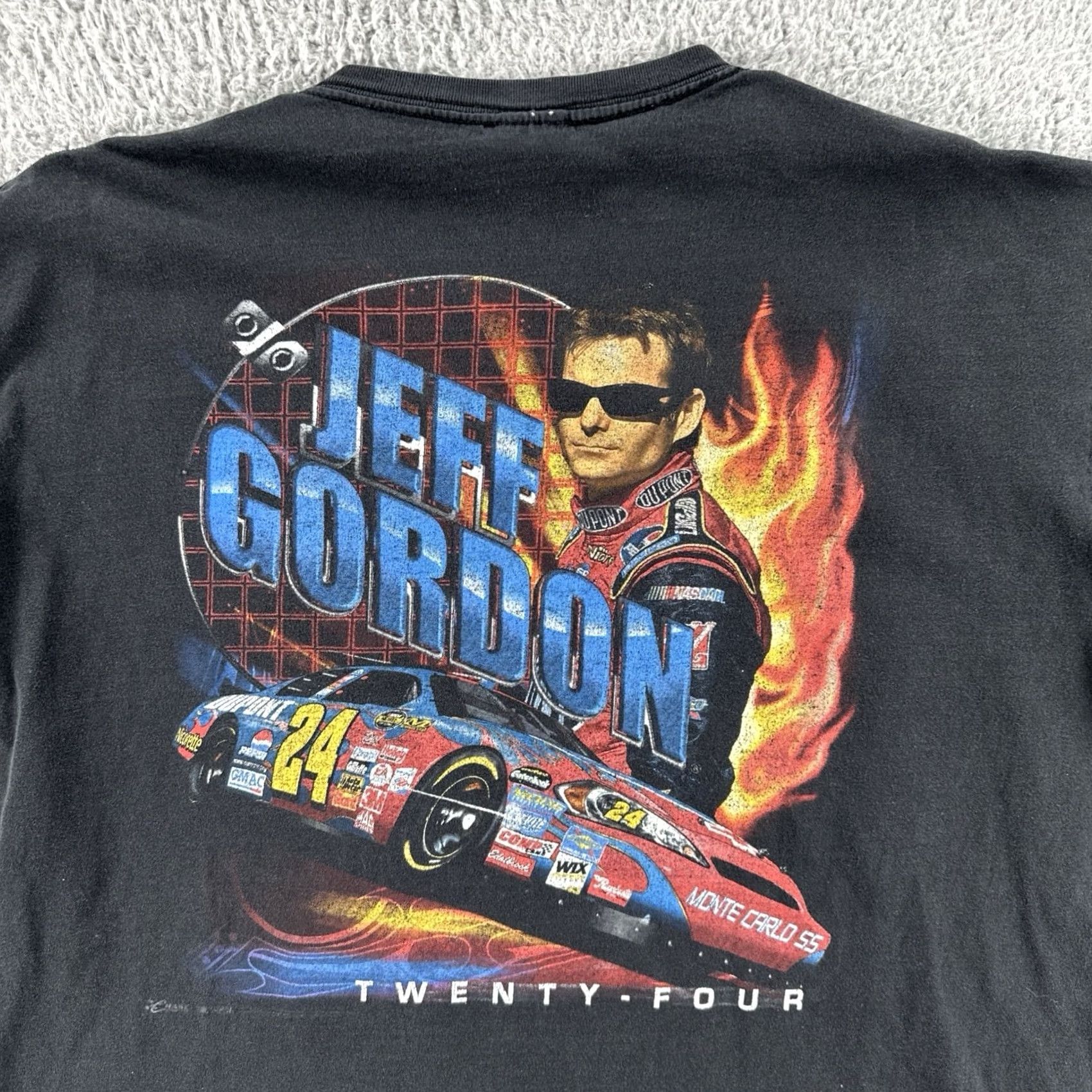Vintage VINTAGE Chase Authentic Adults XL Black Shirt NASCAR Jeff Gordon Tee Size US XL / EU 56 / 4 - 2 Thumbnail