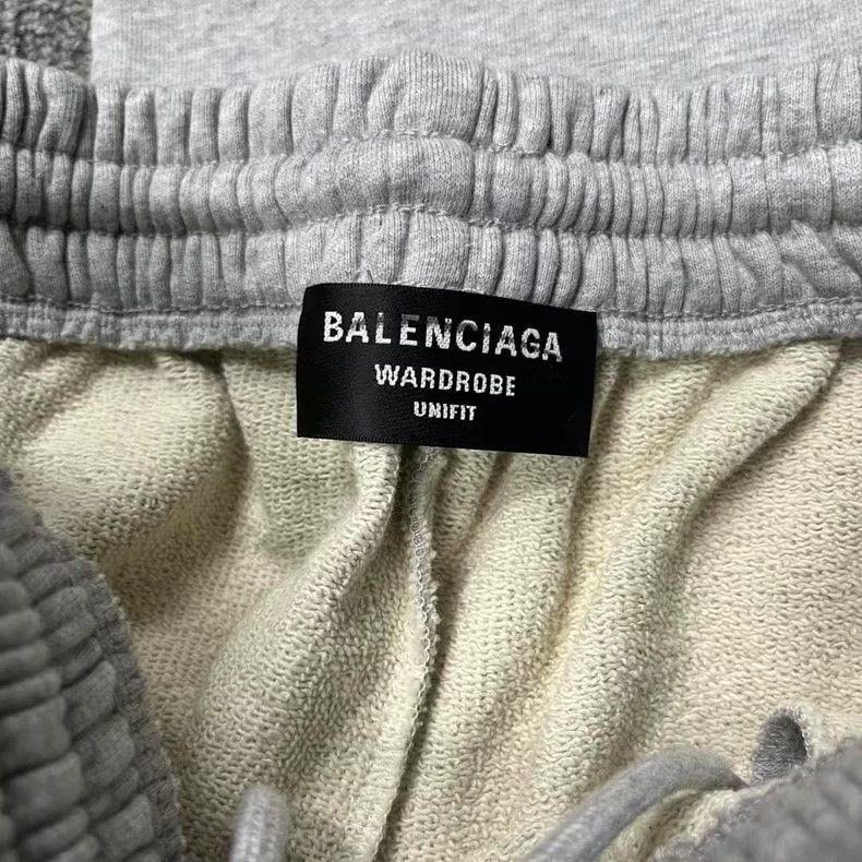 Balenciaga Balenciaga size S Grey cola embroidered athleisure straigh Size US 27 - 3 Thumbnail