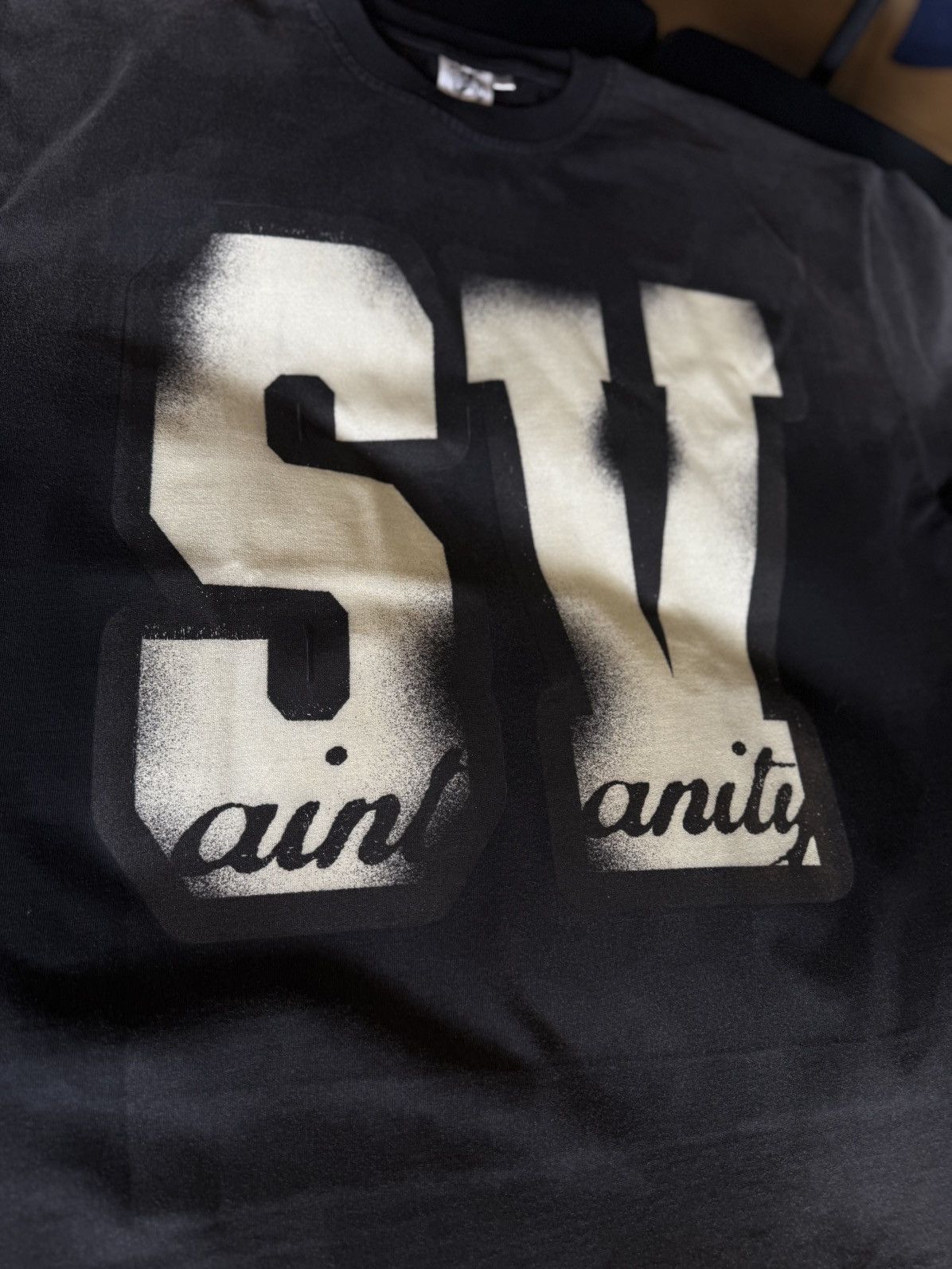Saint Vanity Saint Vanity UNRELEASED Tee Shirt Logo Black Size L (NEW) Size US L / EU 52-54 / 3 - 3 Thumbnail