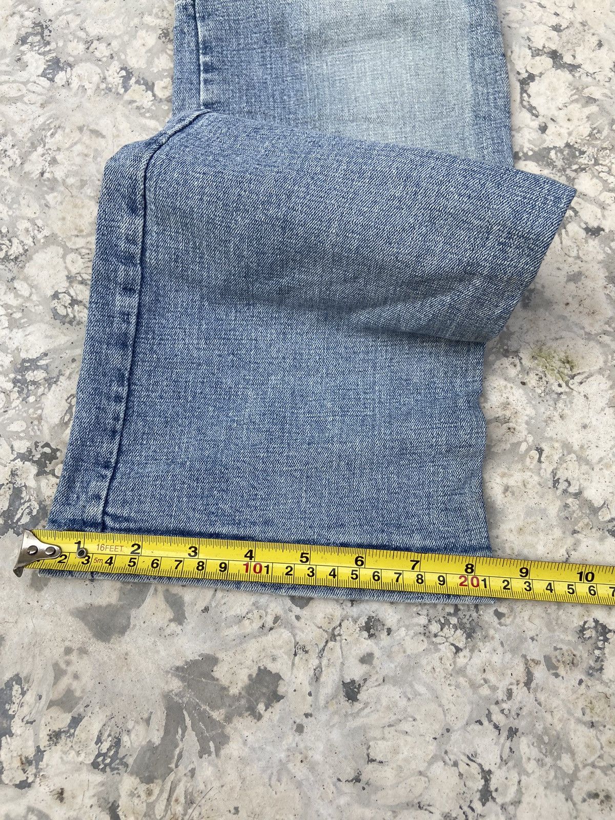 Beauty Beast × Japanese Brand × Le Grande Bleu (L.G.B.) Raur edge denim pants cargo Size 27" / US 4 / IT 40 - 15 Thumbnail