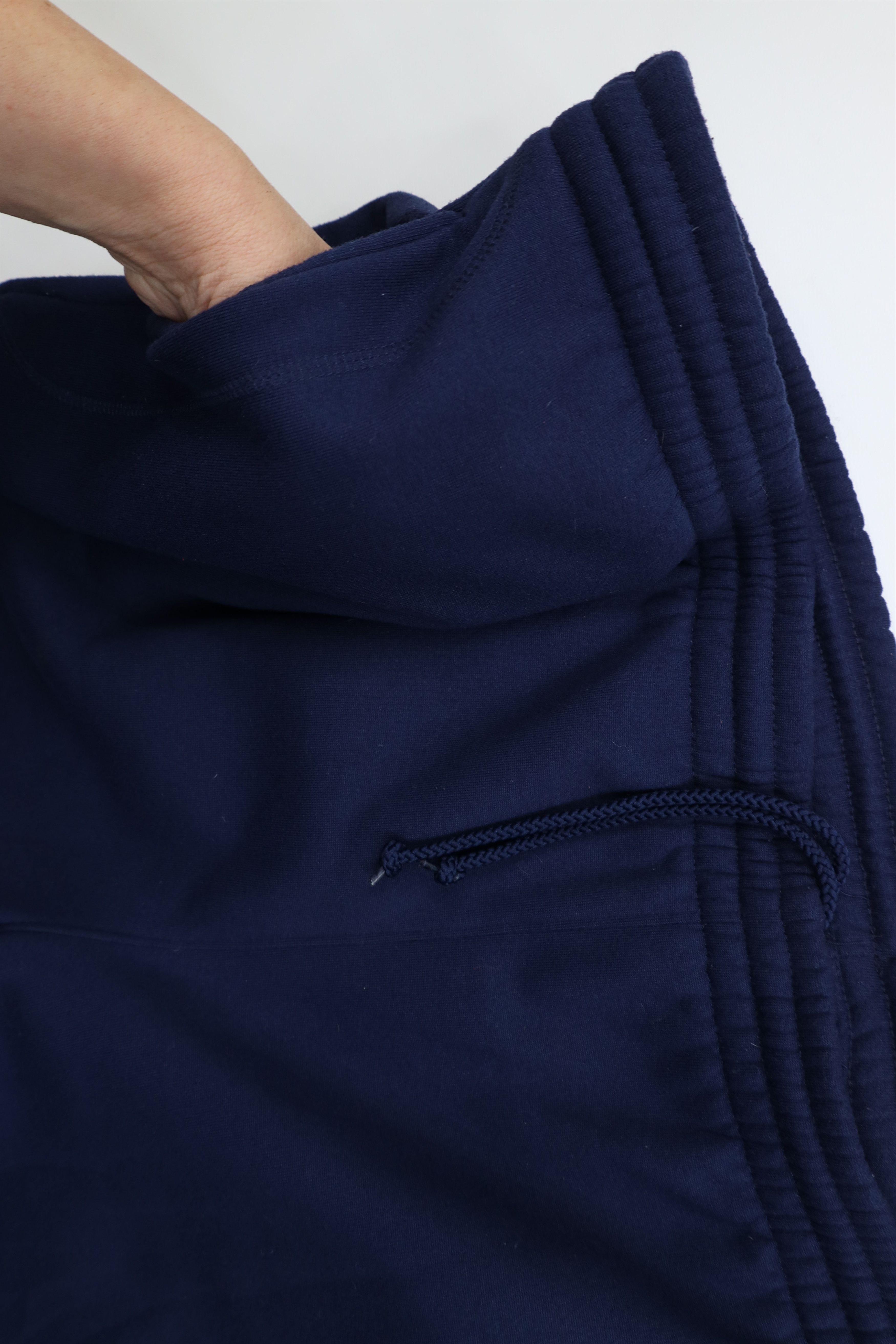 Vintage Vintage 90s University of Michigan Wide Leg Sweatpants Blue Size US 40 / EU 56 - 9 Thumbnail