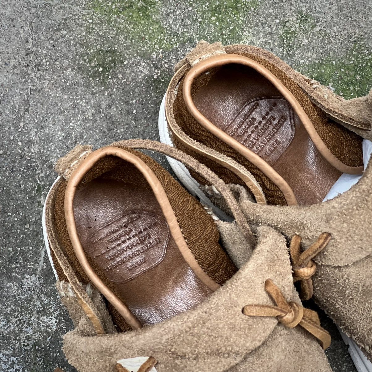 Visvim Visvim Brown Folk Trainer Tan Suede Shoes, Size US 8 / EU 41 - 7 Thumbnail