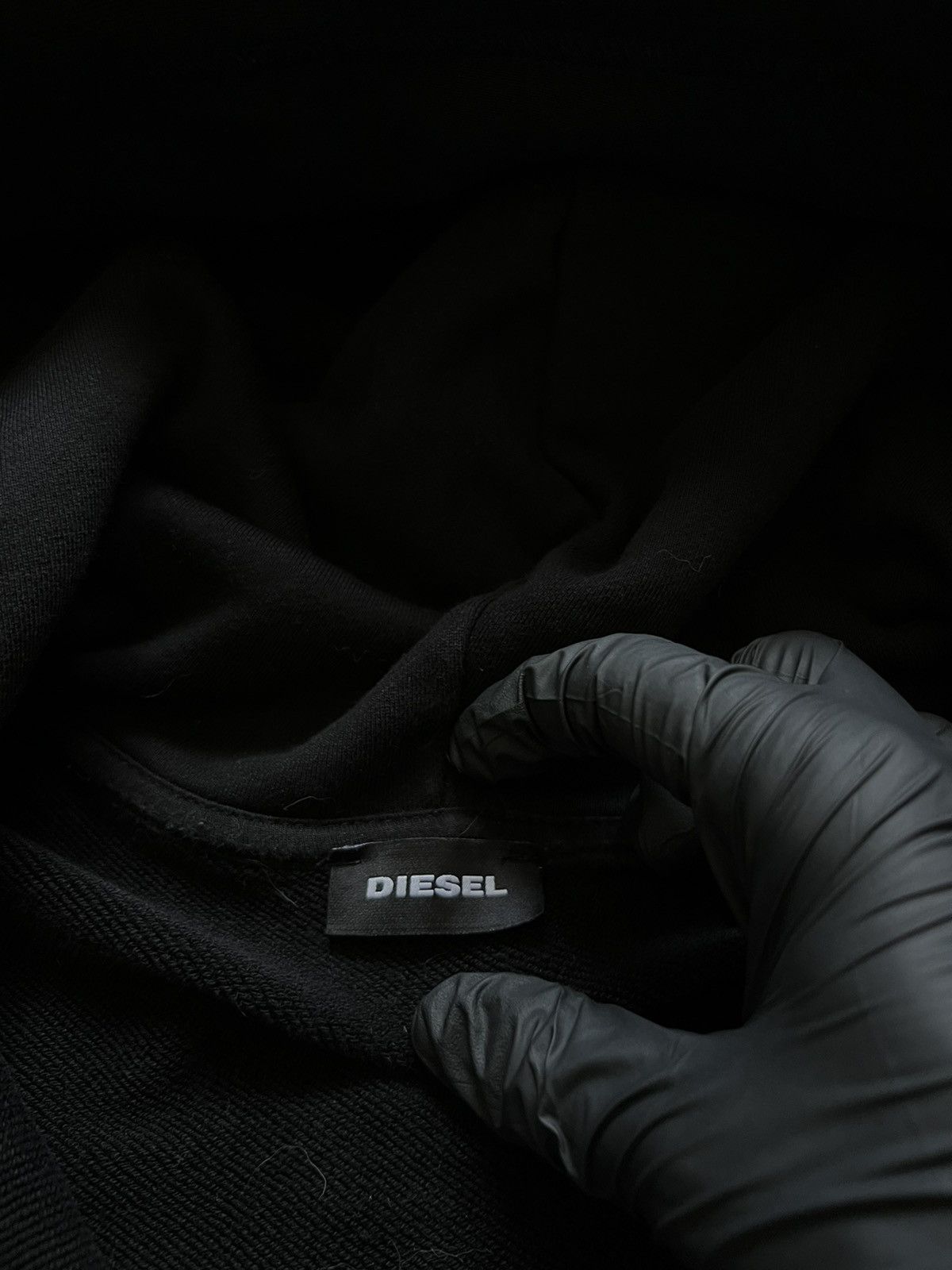 Diesel Vintage Diesel Big Ligo Zip Up Hoodie Black Size US M / EU 48-50 / 2 - 8 Thumbnail