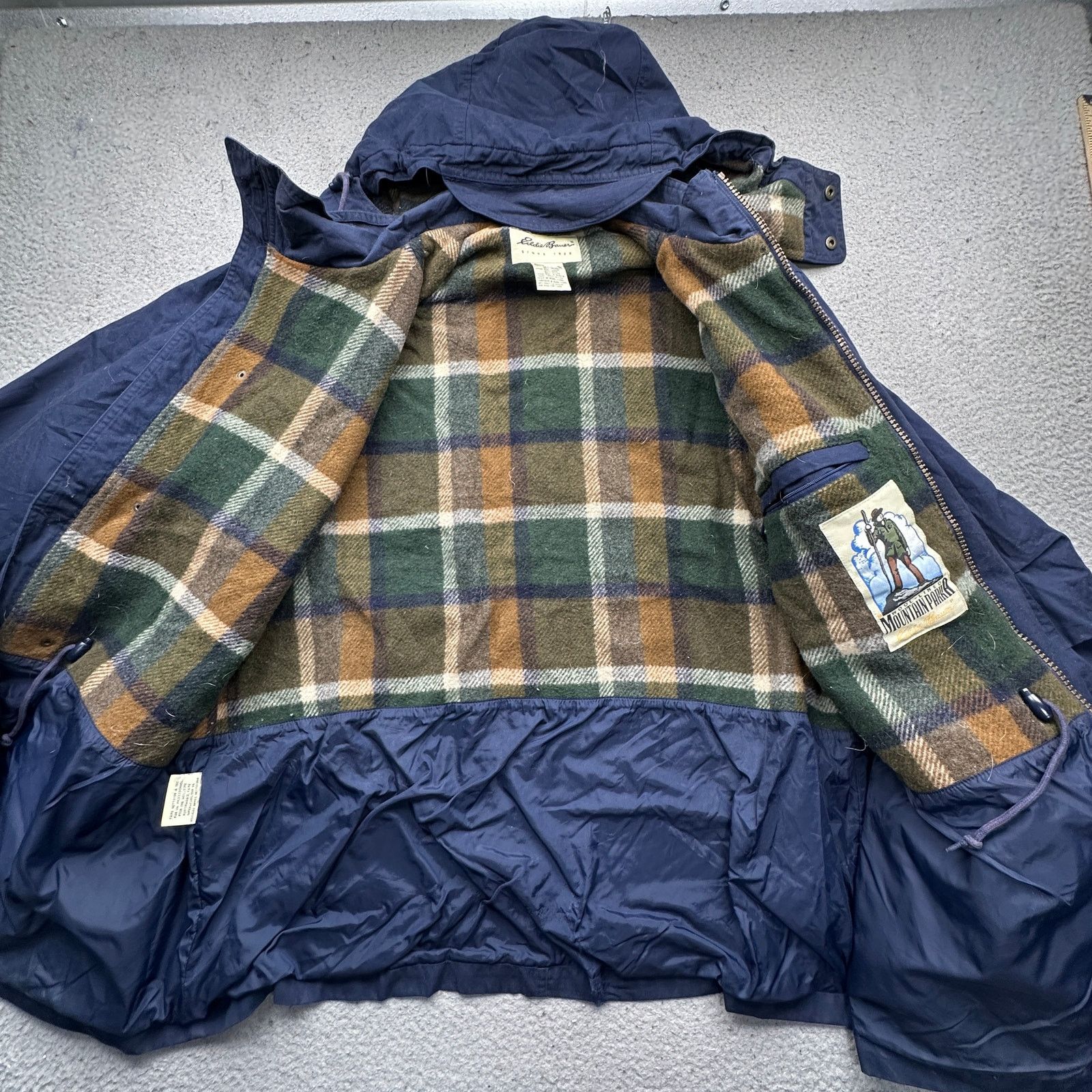 Eddie Bauer Vintage Eddie Bauer Wool Lined Mountain Parka Jacket Men XL Size US XL / EU 56 / 4 - 10 Thumbnail