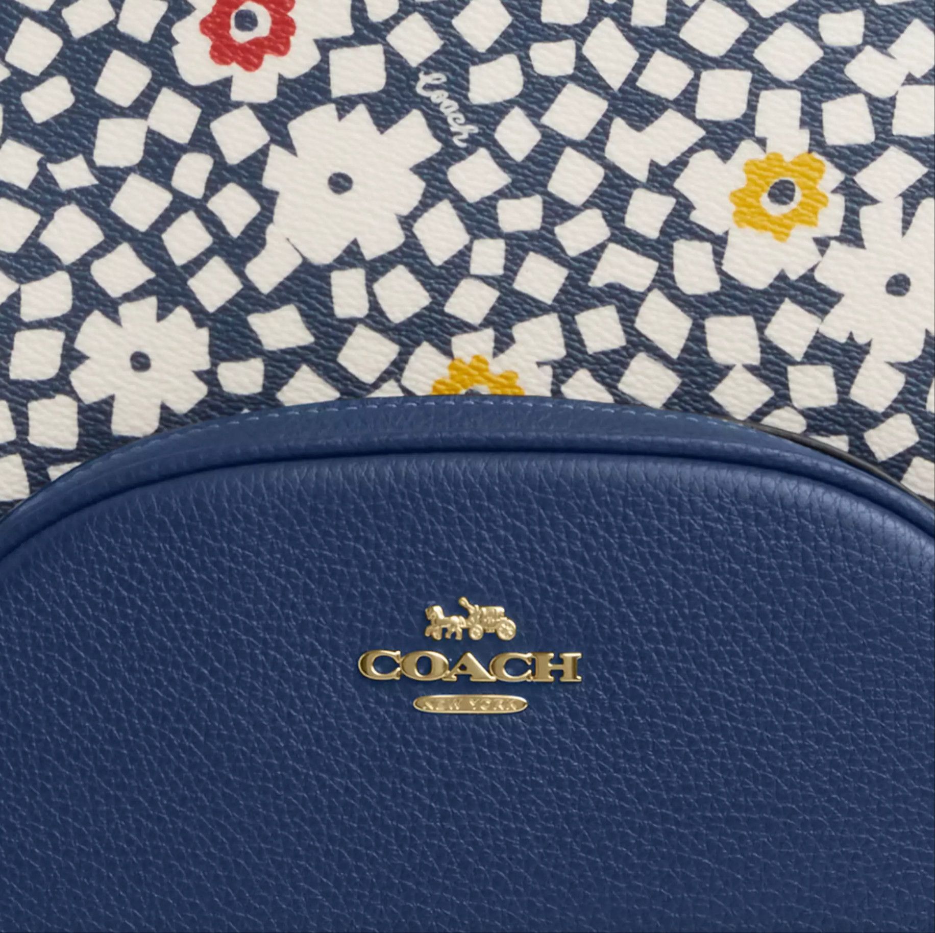 Coach Court Backpack With Floral Print CBM23 Size ONE SIZE - 12 Thumbnail