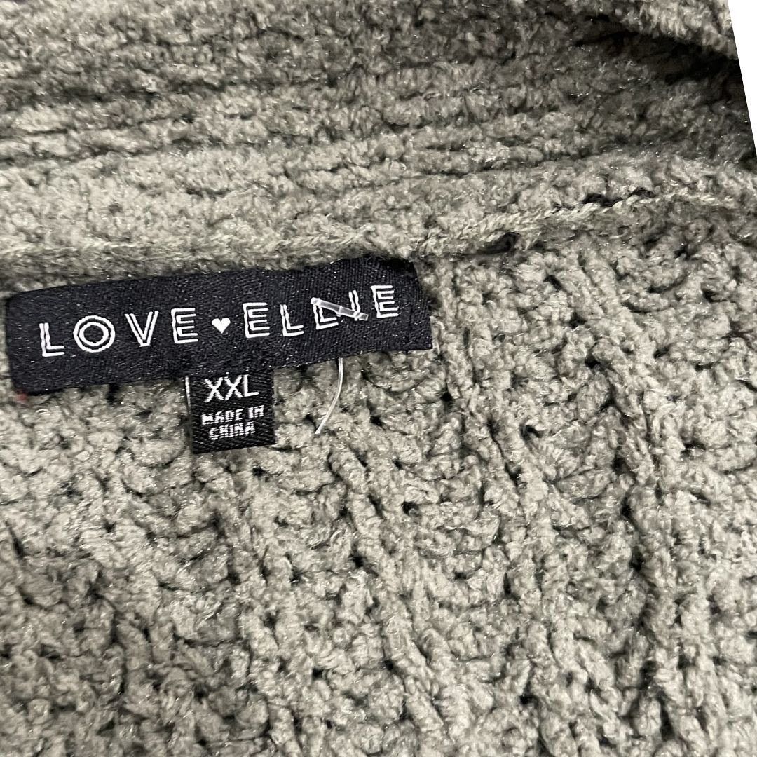 Other Love Ellie Audrey Cropped Button Front Chunky Knit Cardigan Size XXL / US 16-18 / IT 52-54 - 4 Thumbnail