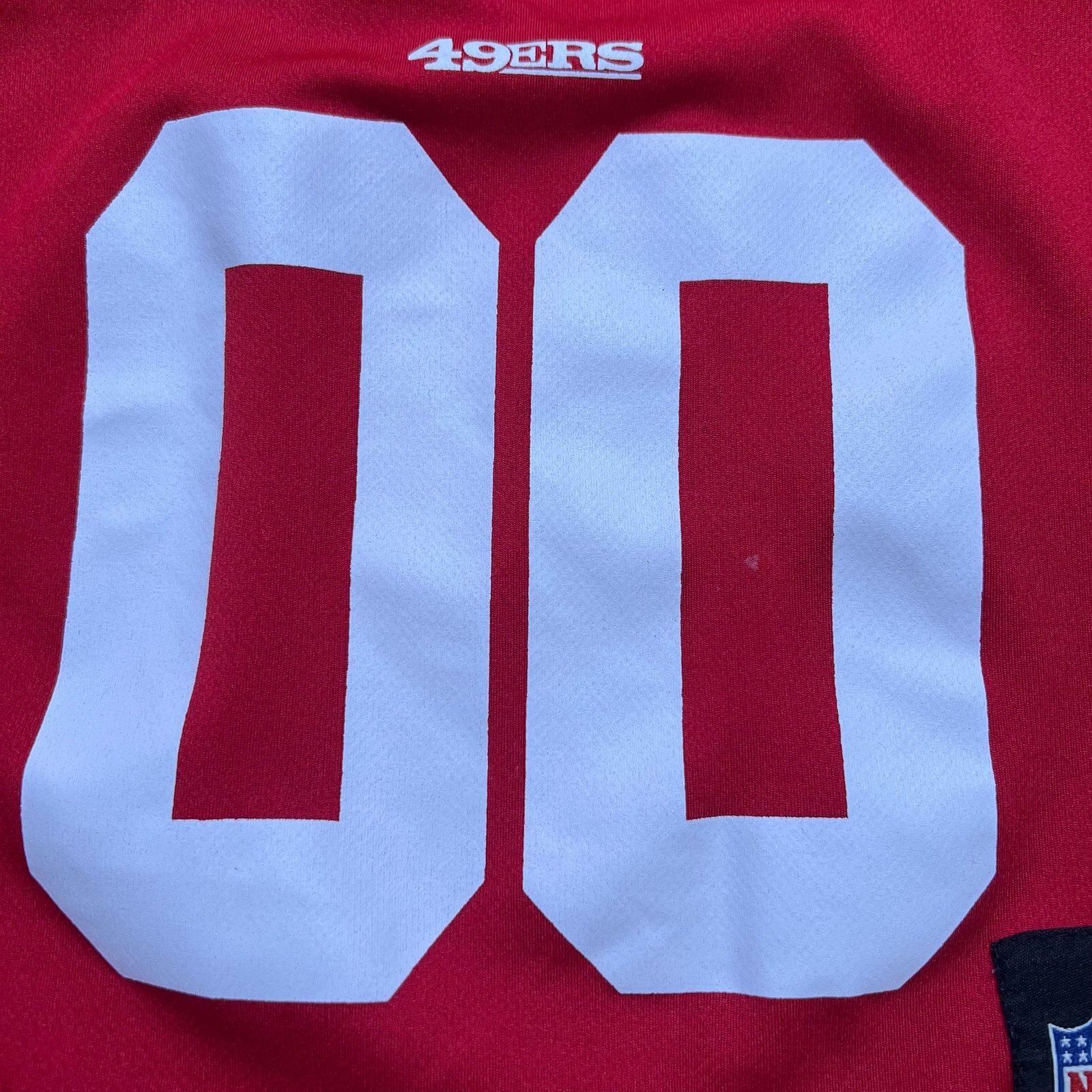 NFL × Russell Athletic San Francisco 49ers Kids Jersey NFL Red 00 Youth Small 4T Size US XXS / EU 40 - 4 Thumbnail