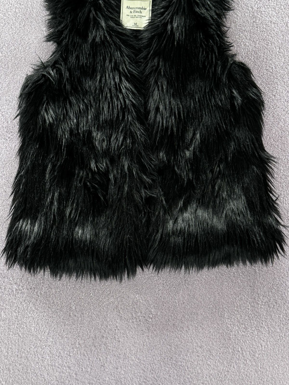 Hysteric Glamour Abercrombie & Fitch Glamour Y2K Faux Fur LGB Womens Vest Size M / US 6-8 / IT 42-44 - 3 Thumbnail