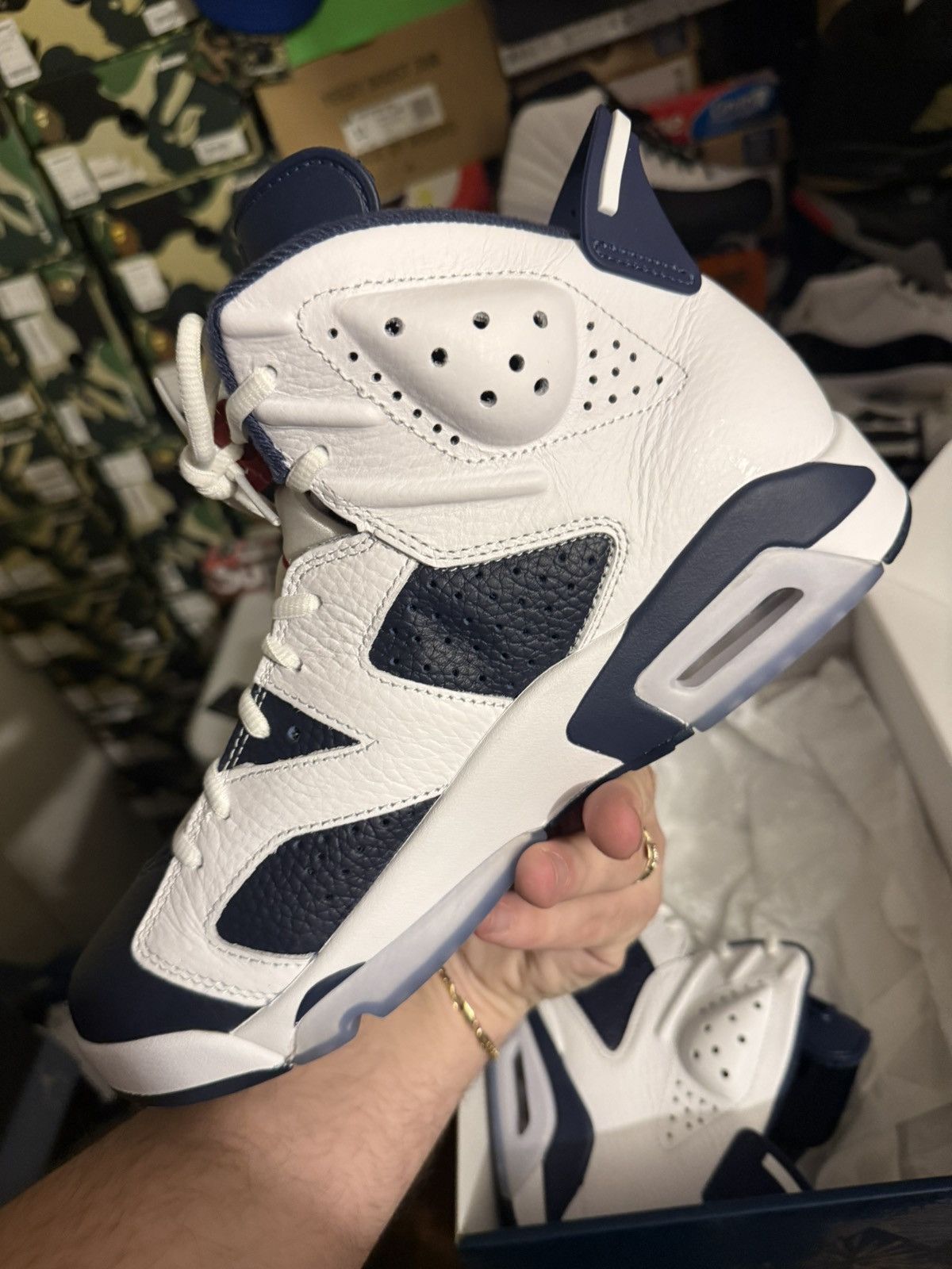 Jordan Brand Jordan retro 6 olympic sz 9 Size US 9 / EU 42 - 3 Thumbnail