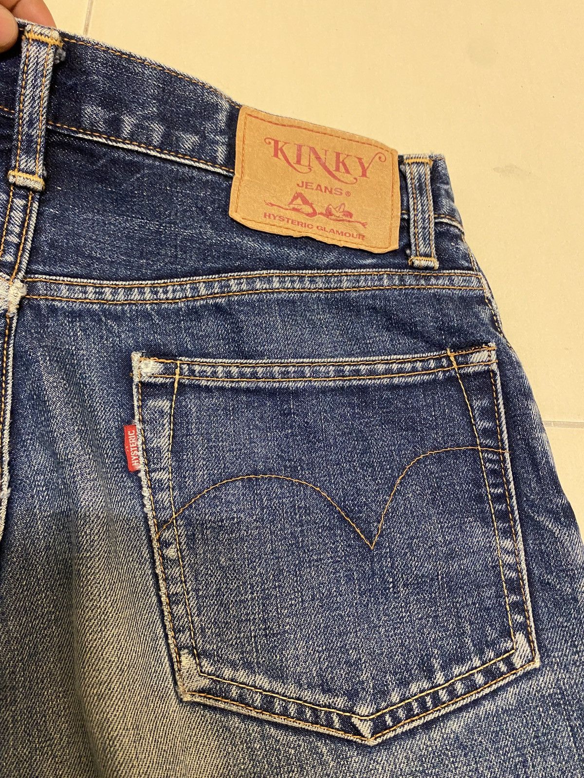 Hysteric Glamour × Japanese Brand Hysteric Glamour Selvedge Kinky Jeans Size US 29 - 10 Thumbnail