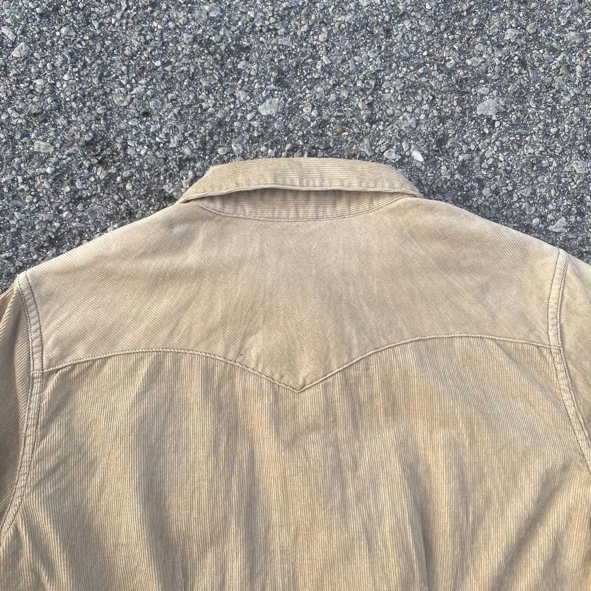 Polo Ralph Lauren 1990s Polo Denim Company RRL Cord Western Shirt Size S / US 4 / IT 40 - 4 Thumbnail