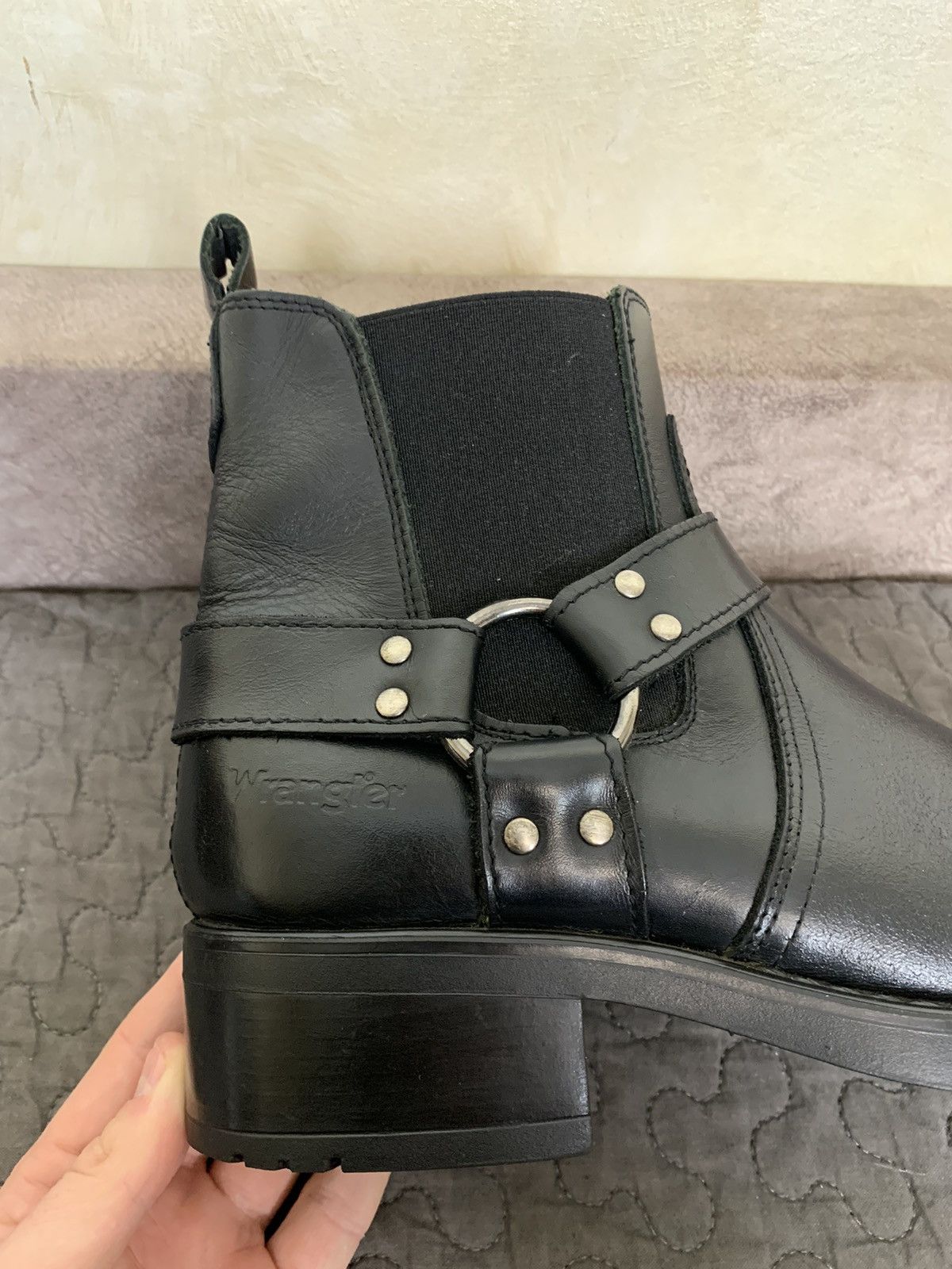 Vintage × Wrangler Vintage Wrangler Leather Boots Size 41 Size US 8 / EU 41 - 4 Thumbnail