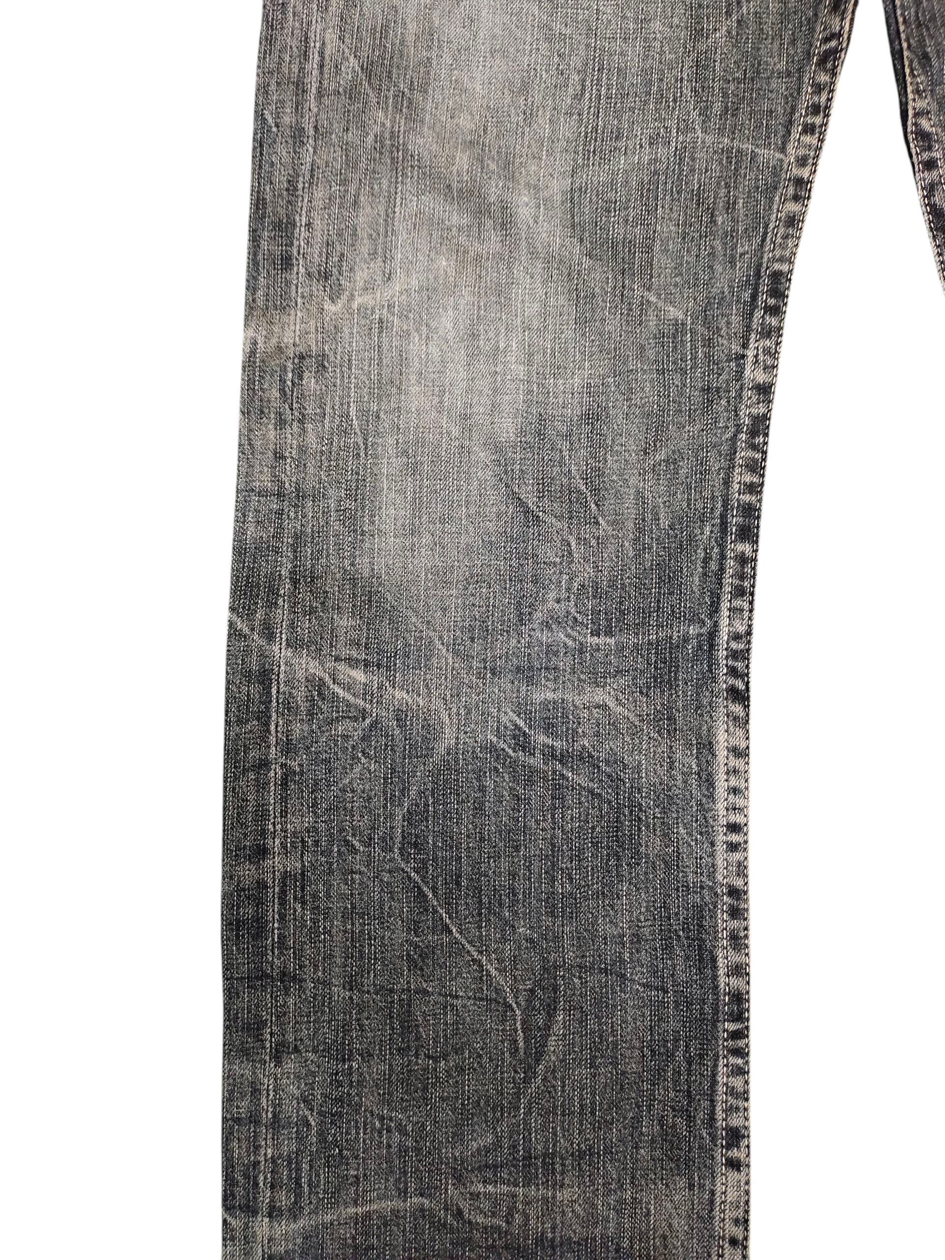 Undercover Japanese Brand Oririn Clawmark Distress Faded Denim Jeans Size US 34 / EU 50 - 4 Thumbnail