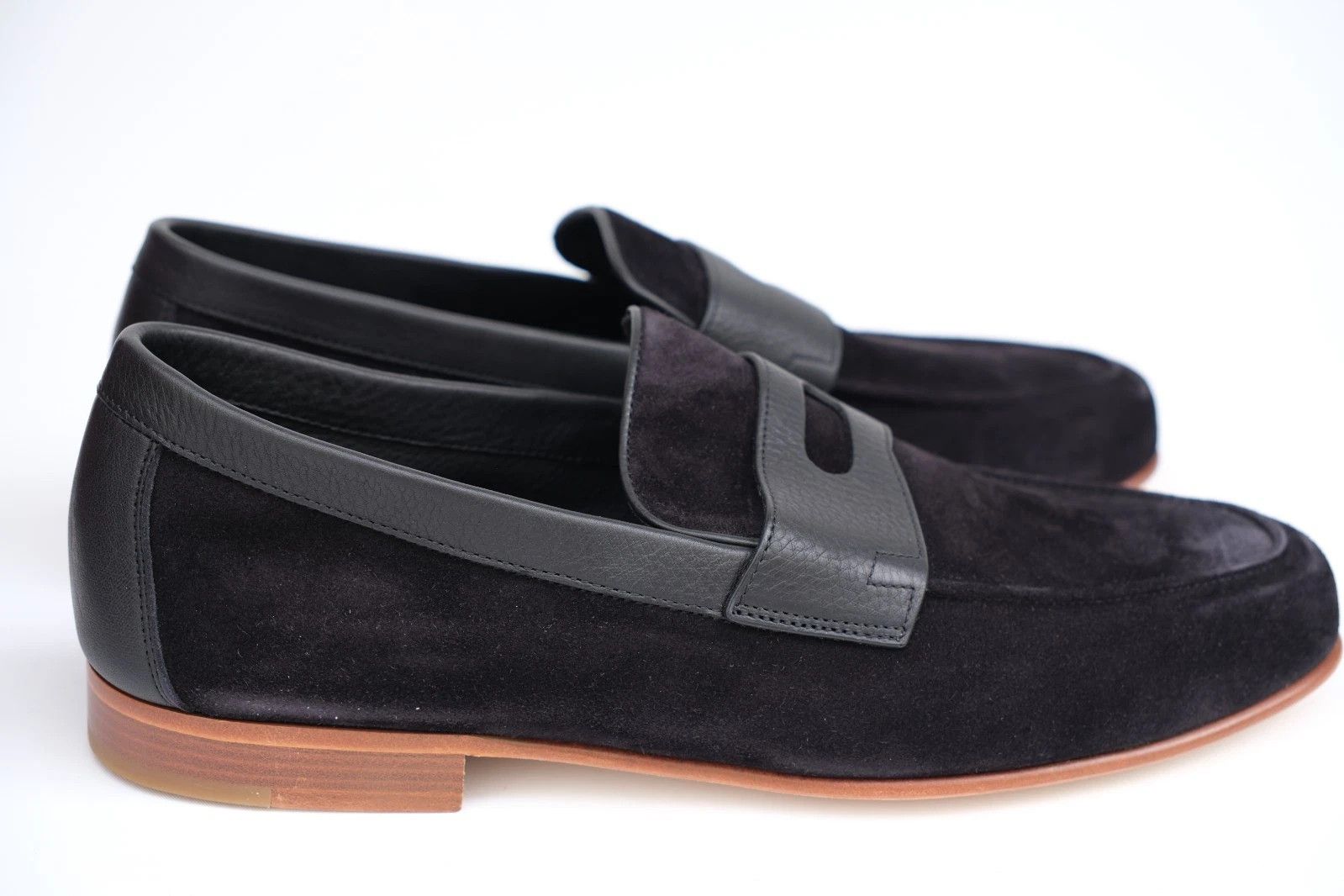 John Lobb New John Lobb Hendra Penny Loafer Shoes Suede 44UK 10 US 11 Size US 11 / EU 44 - 3 Thumbnail