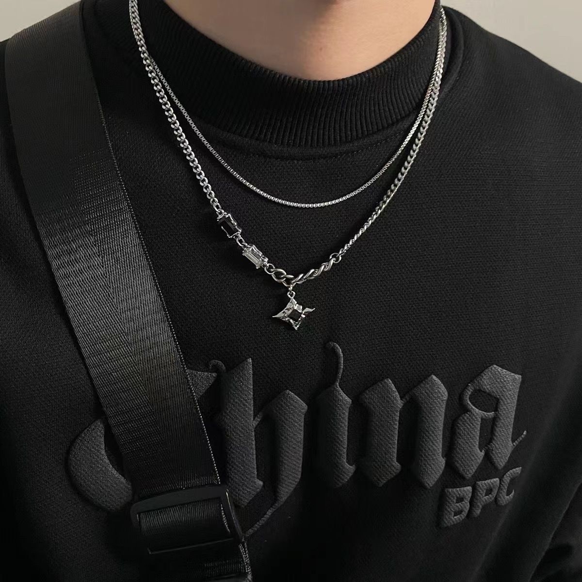 Japanese Brand × Vintage Retro punk necklace Size ONE SIZE - 2 Thumbnail