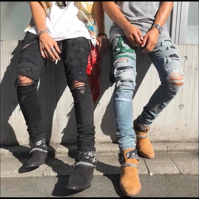 Amiri Amiri Super Destroy Painter Jean Size US 30 / EU 46 - 6 Thumbnail