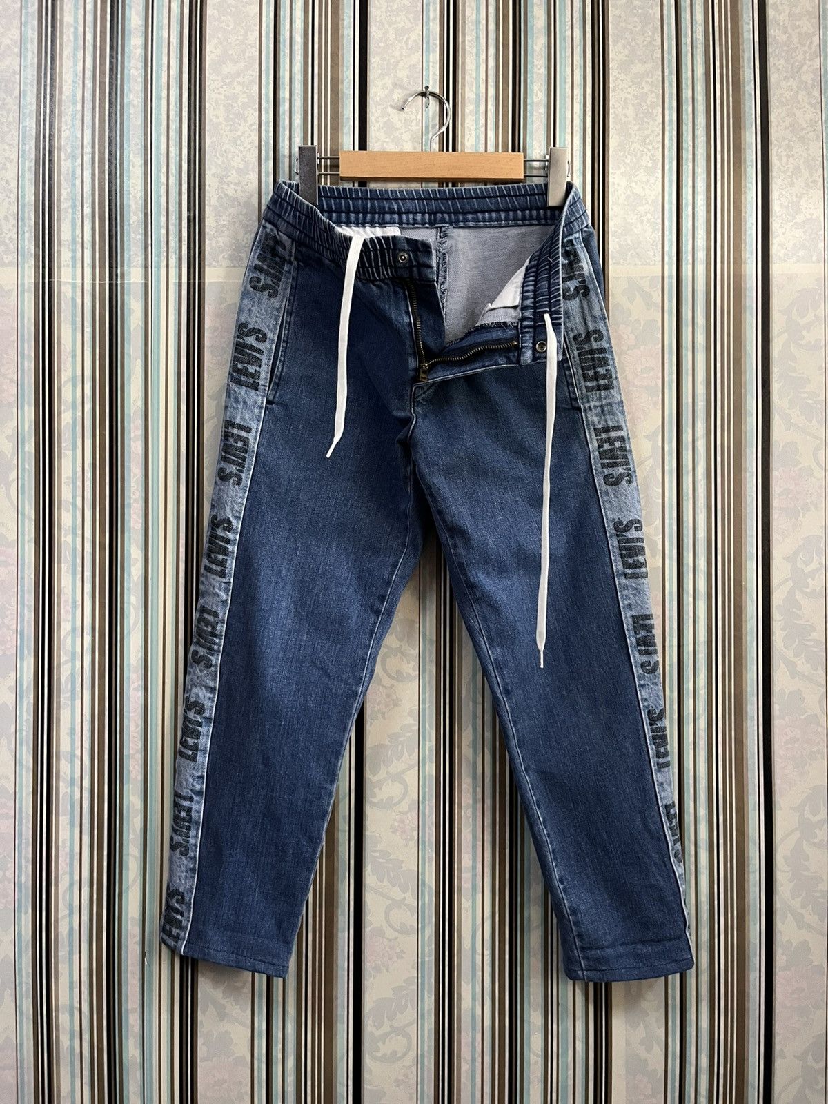 Levi's 2000s Levis skinny side tape logos #H3 Size US 28 / EU 44 - 3 Thumbnail