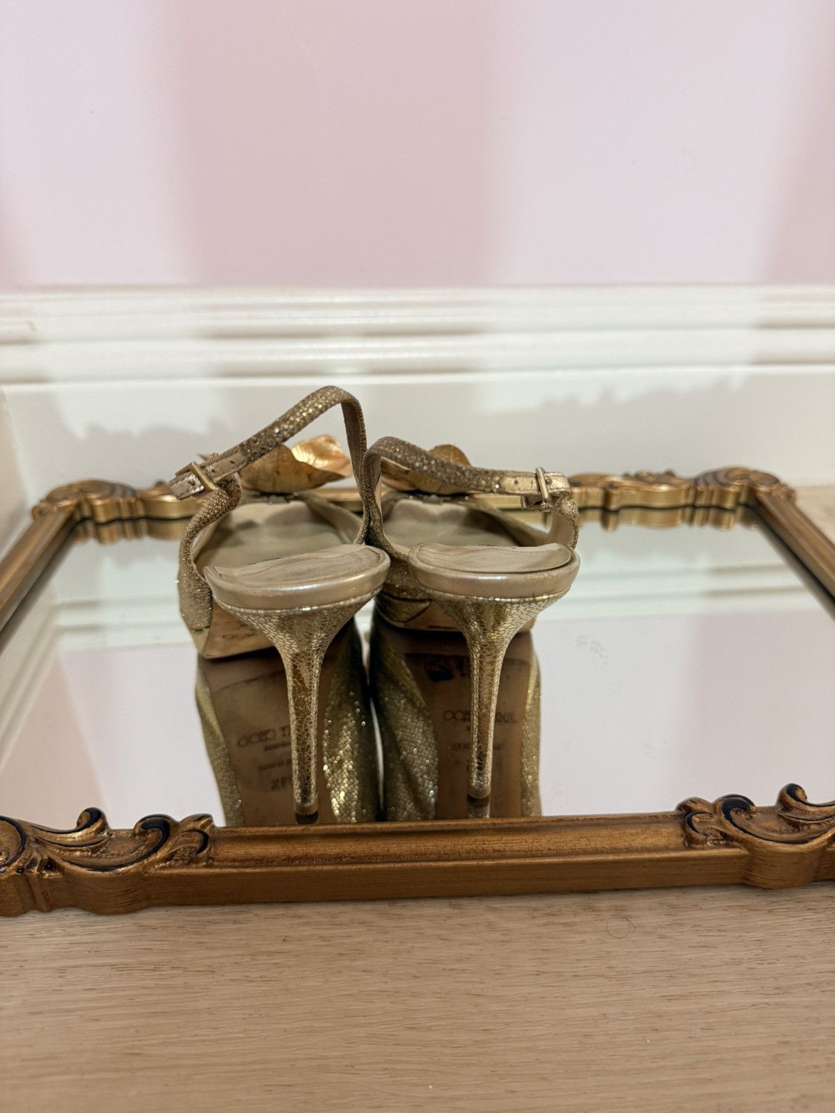 Jimmy Choo Jimmy Choo sandals shoes butterfly orchid 9.5 US 39.5 Y2K Size US 9.5 / IT 39.5 - 4 Thumbnail