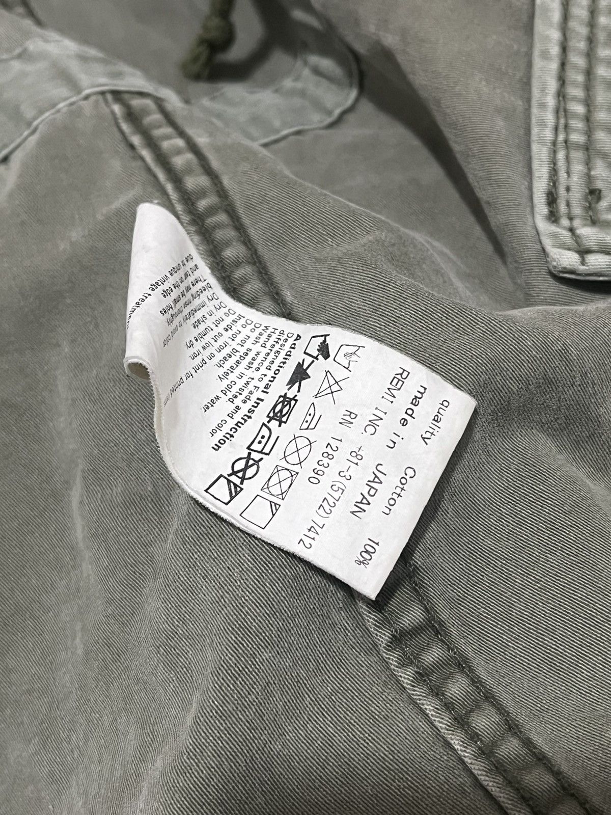 Japanese Brand × Remi Relief Remi relief parkas jacket Size US L / EU 52-54 / 3 - 6 Thumbnail