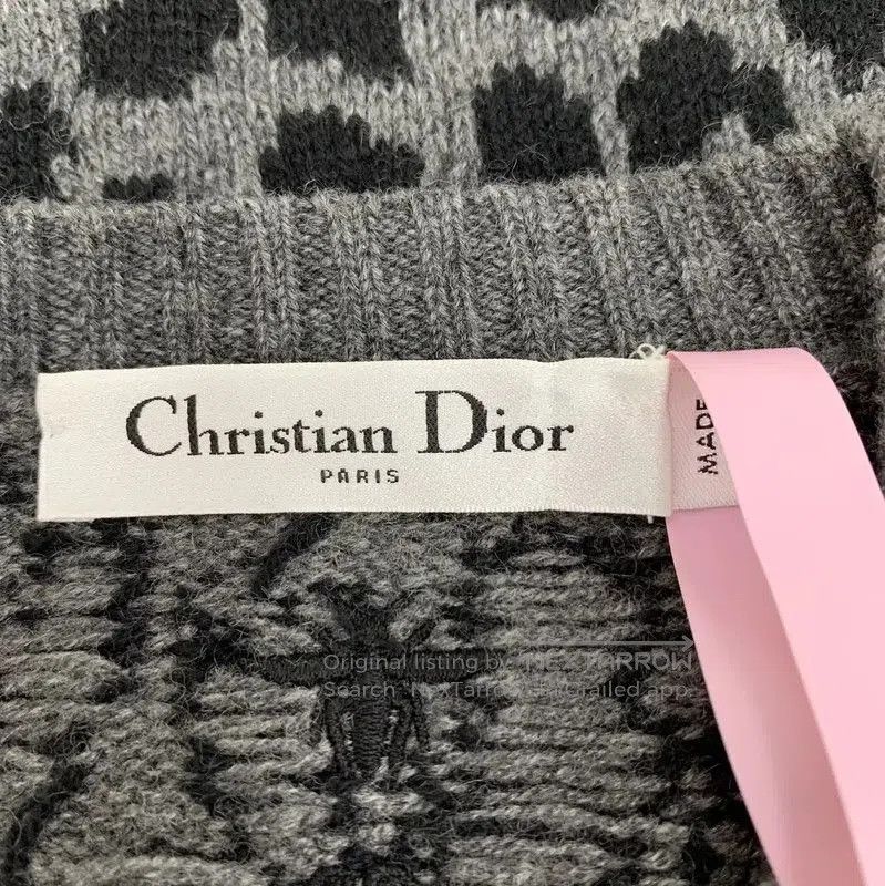 Dior Dior Deep Gray Cashmere Pullover Sweater . Size XXS / US 00 / IT 34 - 5 Thumbnail