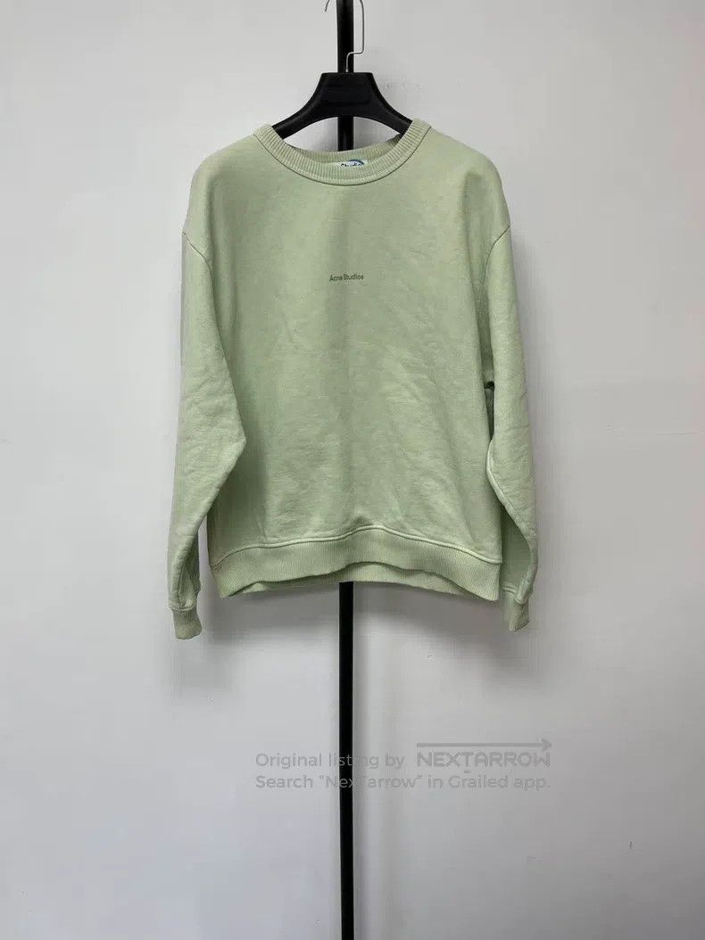 Acne Studios Acne Studios Solid Color Logo Embroidered Pullover Hoodie Size XXS / US 00 / IT 34 - 1 Thumbnail
