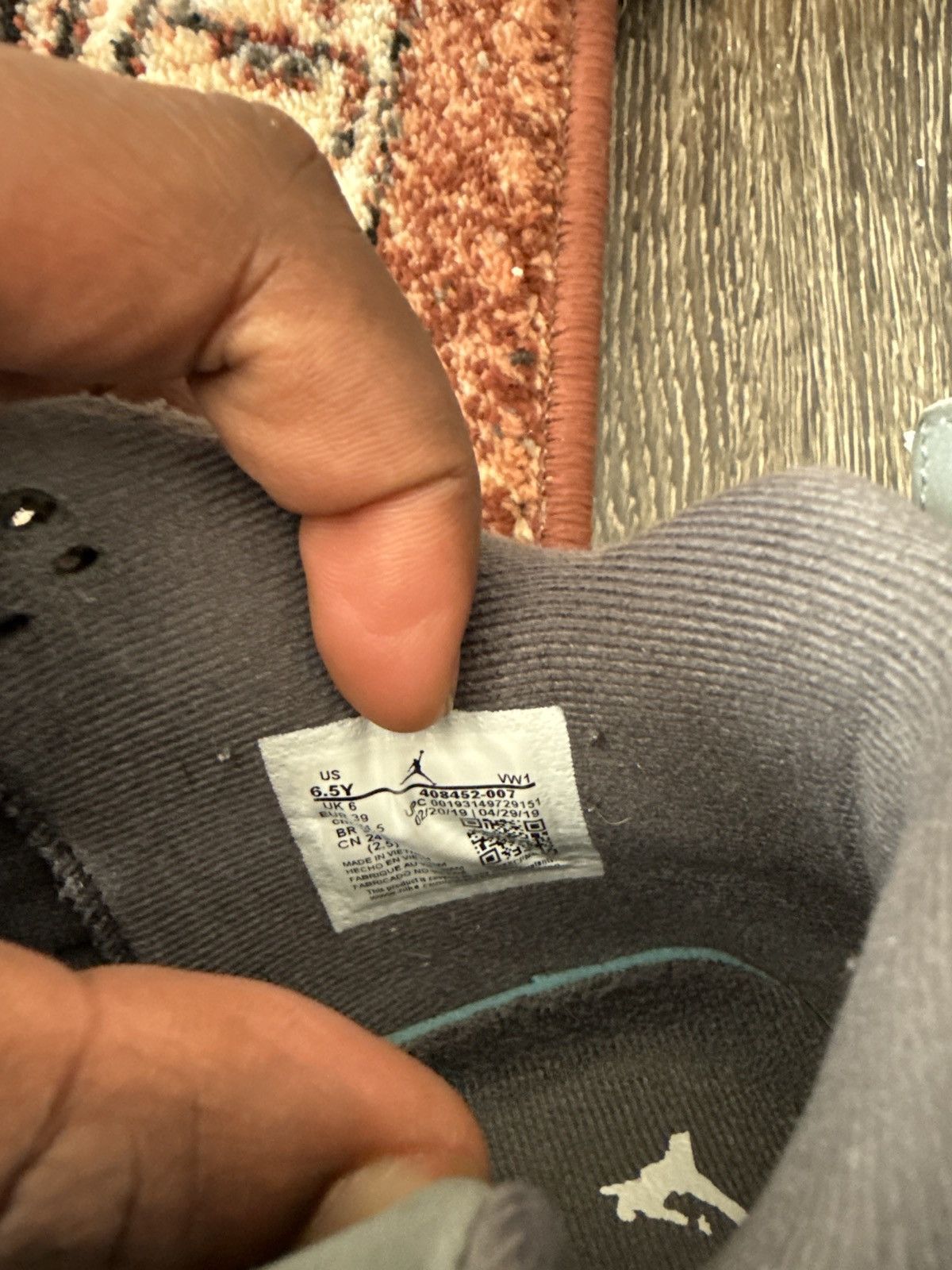 Jordan Brand × Nike JORDAN 4 COOL GREY Size US 8 / IT 38 - 7 Thumbnail