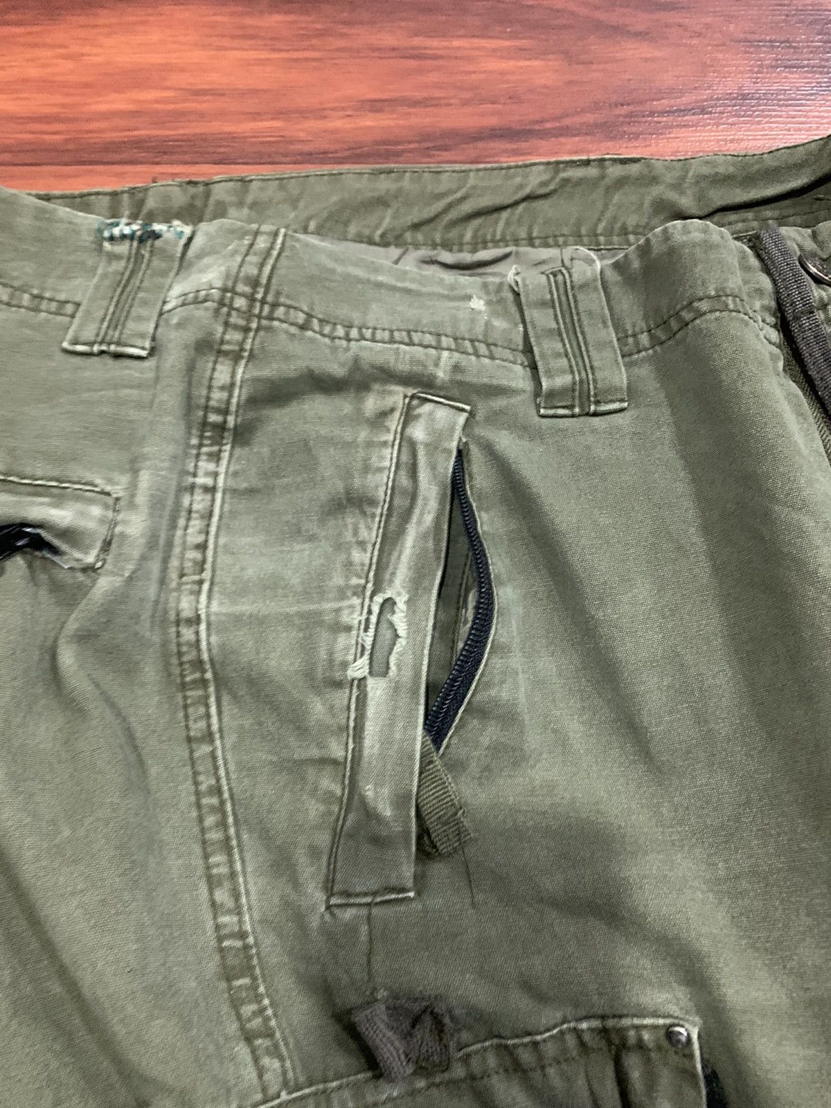 Japanese Brand Army Inspired Cargo Pants Size US 32 / EU 48 - 14 Thumbnail