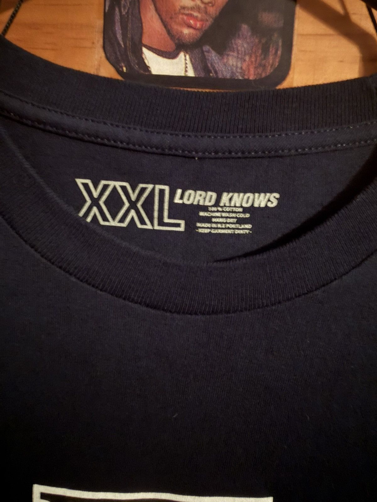 Lxrdknows Lord knows Navy tee Size US XXL / EU 58 / 5 - 3 Thumbnail