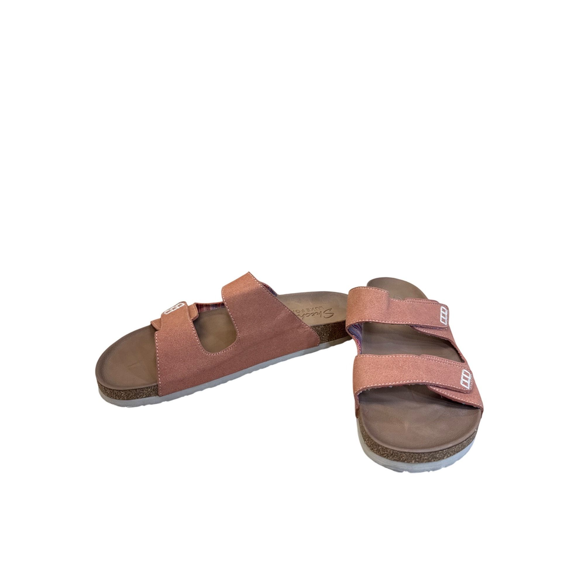 SKECHERS Skechers Mens Coral Granola Luxe Foam Sandals Size 10 SKU 82 Size US 10 / EU 43 - 2 Thumbnail