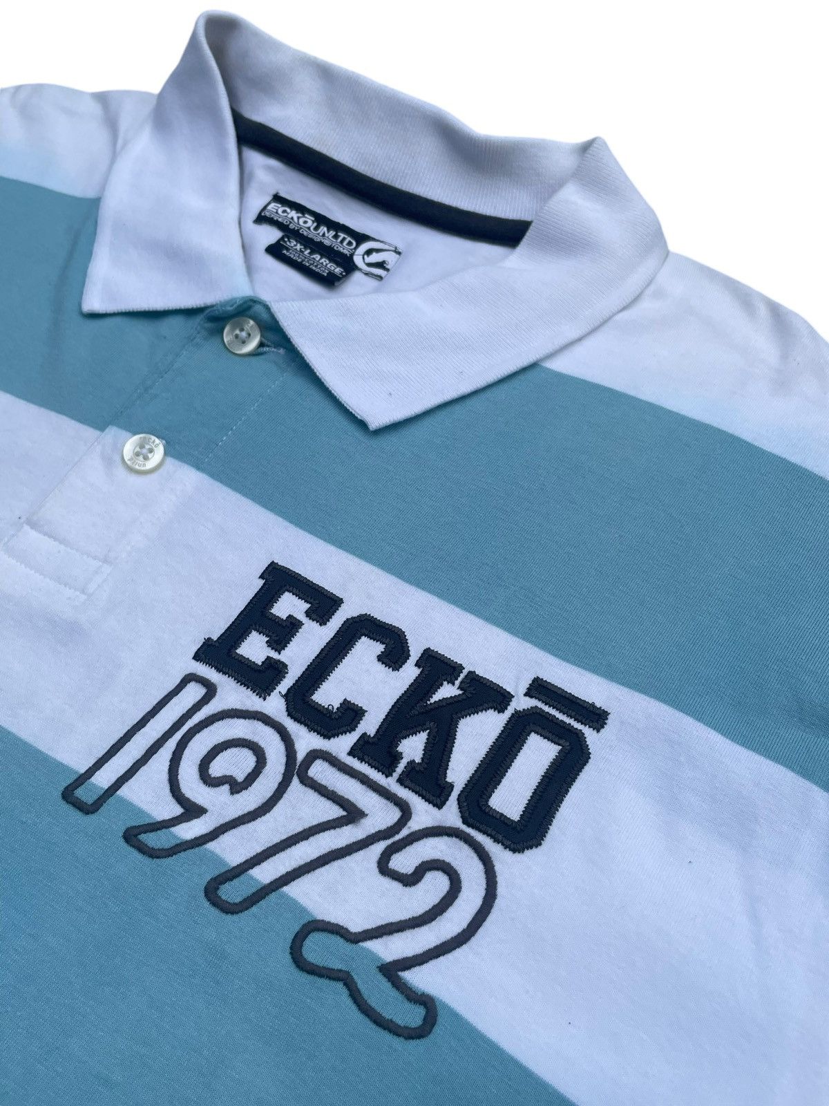 Ecko Unltd. Ecko Unltd Stripe Polo Size US XXL / EU 58 / 5 - 4 Thumbnail