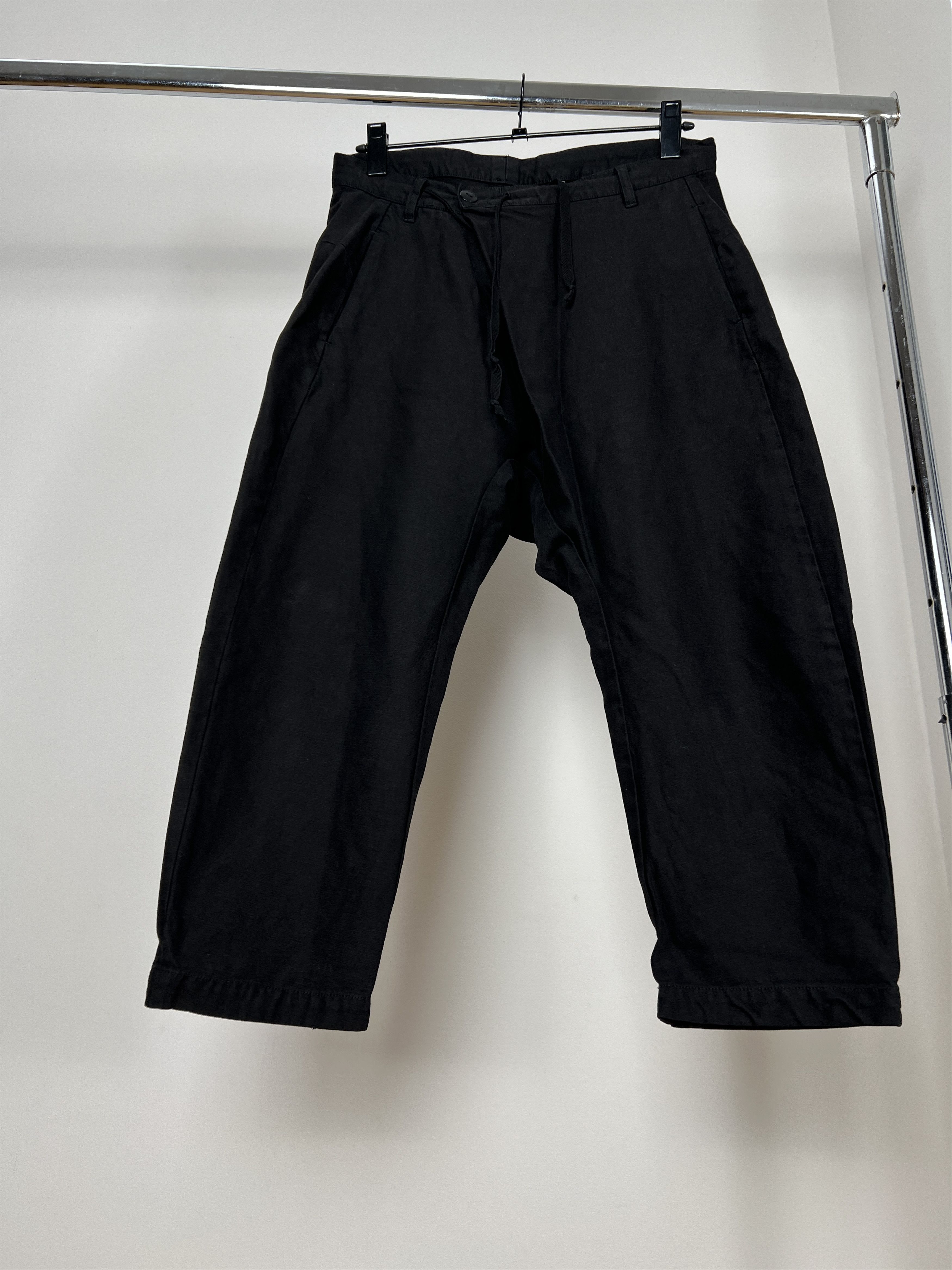 Kazuyuki Kumagai Attachment Kazuyuki Kumagai Attachment Cropped Abstract Pants Size US 31 - 9 Thumbnail