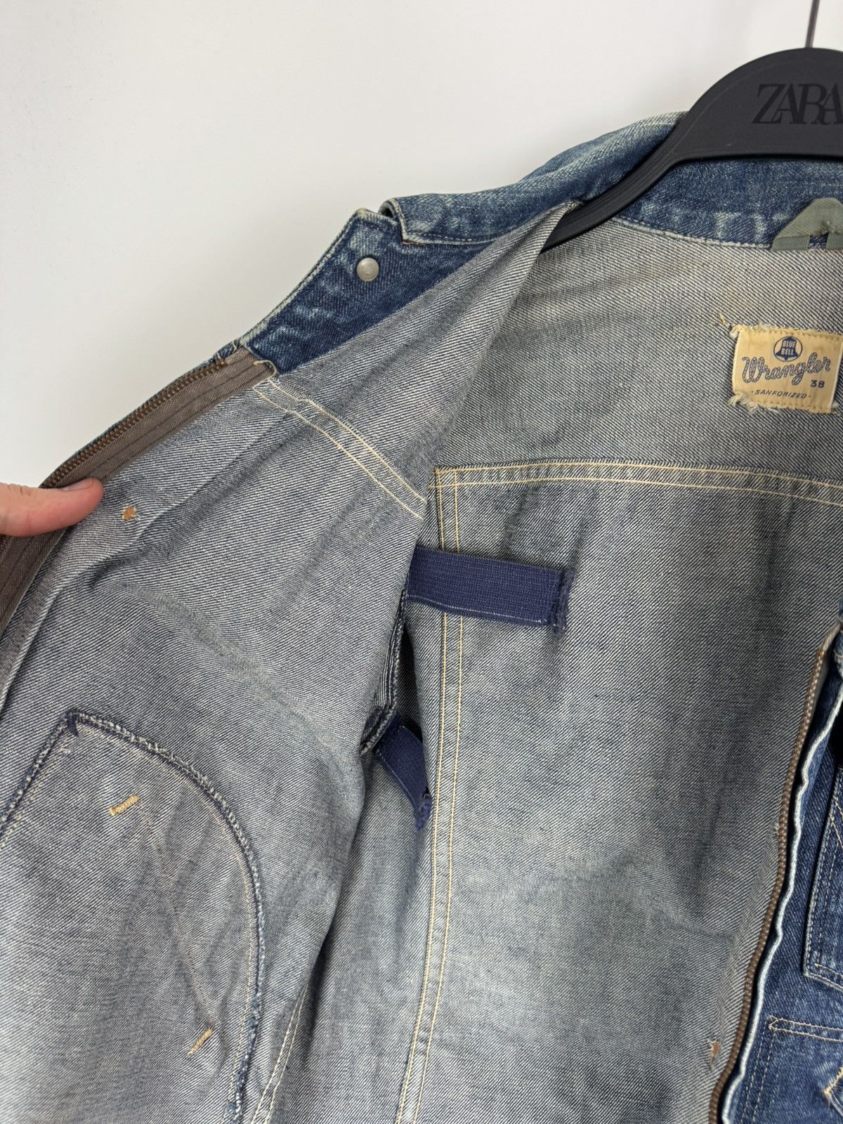 Wrangler 50-60’s Vintage Rare Wrangler 11MJZ Early Blue Bell Jacket Size US M / EU 48-50 / 2 - 24 Thumbnail