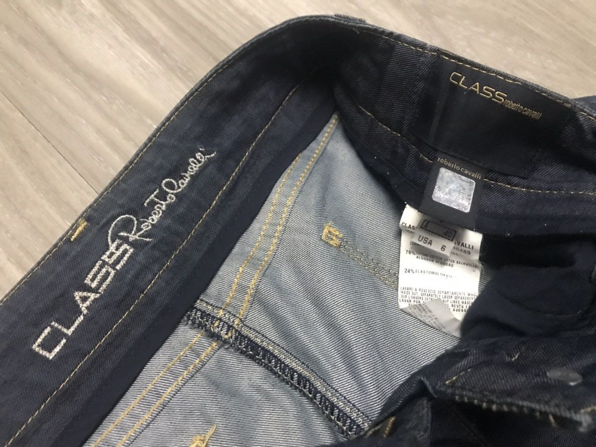 Roberto Cavalli CLASS ROBERTO CAVALLI - Flare High Rise Jeans Size 27" / US 4 / IT 40 - 6 Thumbnail