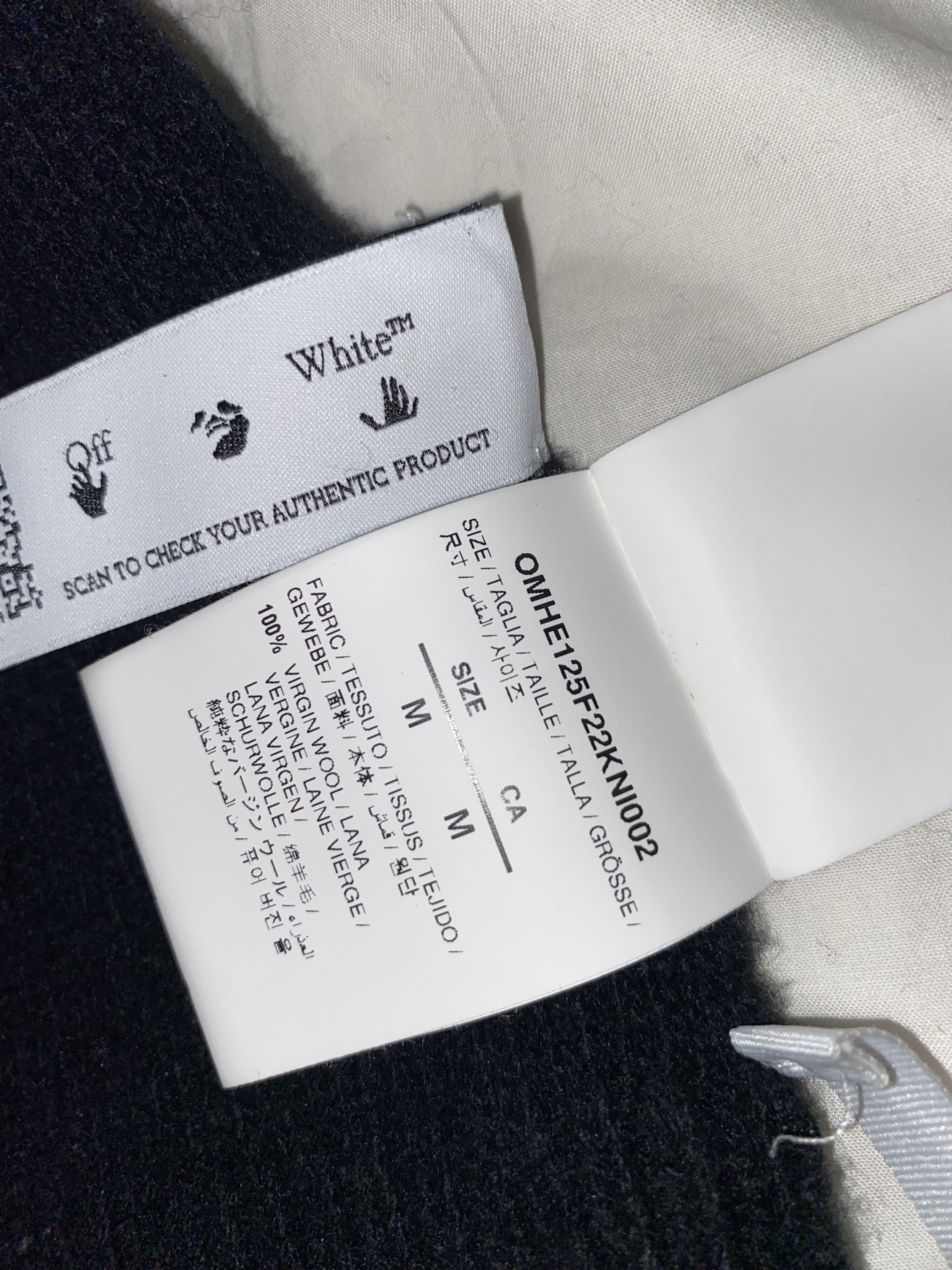 Off-White Arrows Intarsia Wool Jumper Size US M / EU 48-50 / 2 - 5 Thumbnail