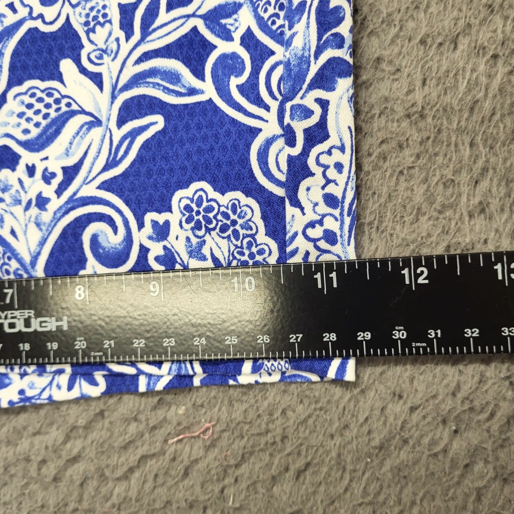 Vintage Rafaella Shorts Bermuda Floral Abstract Artsy Paisley Blue Womens 16 Stretch Pocket Built-In Size 16 Regular Size 38" / US 16 / IT 52 - 7 Thumbnail