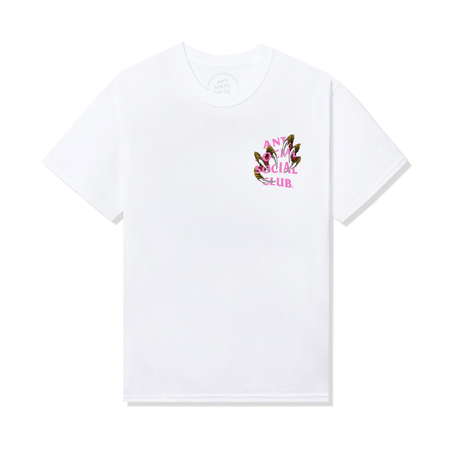 Anti Social Social Club Anti Social Social Club Double Dragon 2 White Tee New DS Size US S / EU 44-46 / 1 - 2 Thumbnail
