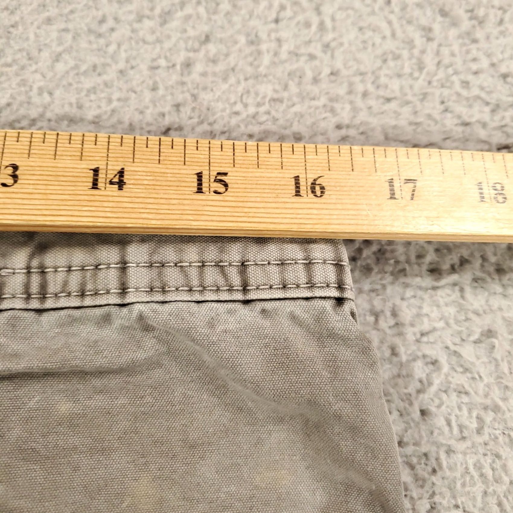 James Perse James Perse Pants Mens 32 Button Fly 5 Pocket Canvas Gray Standard USA Made Pants Size US 32 / EU 48 - 2 Thumbnail