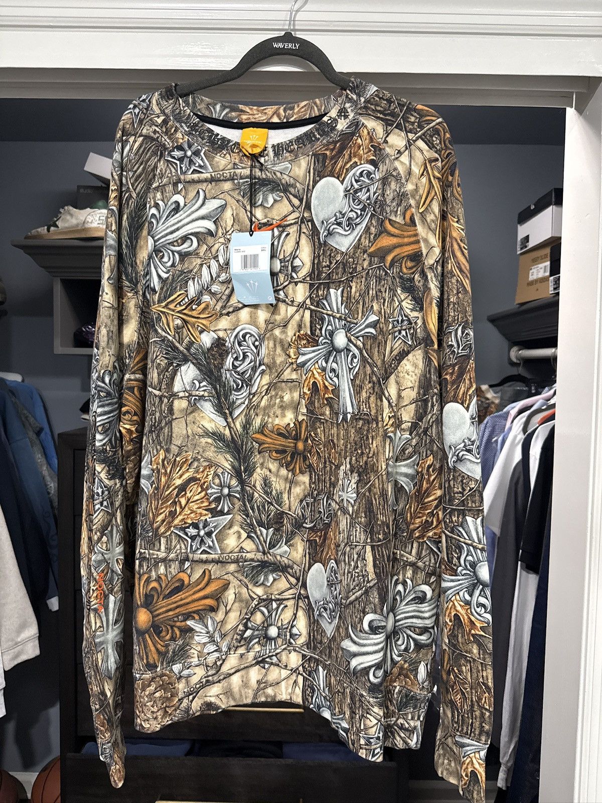 Chrome Hearts Chrome Hearts x Nike Nocta Crewneck Size US XXL / EU 58 / 5 - 2 Thumbnail