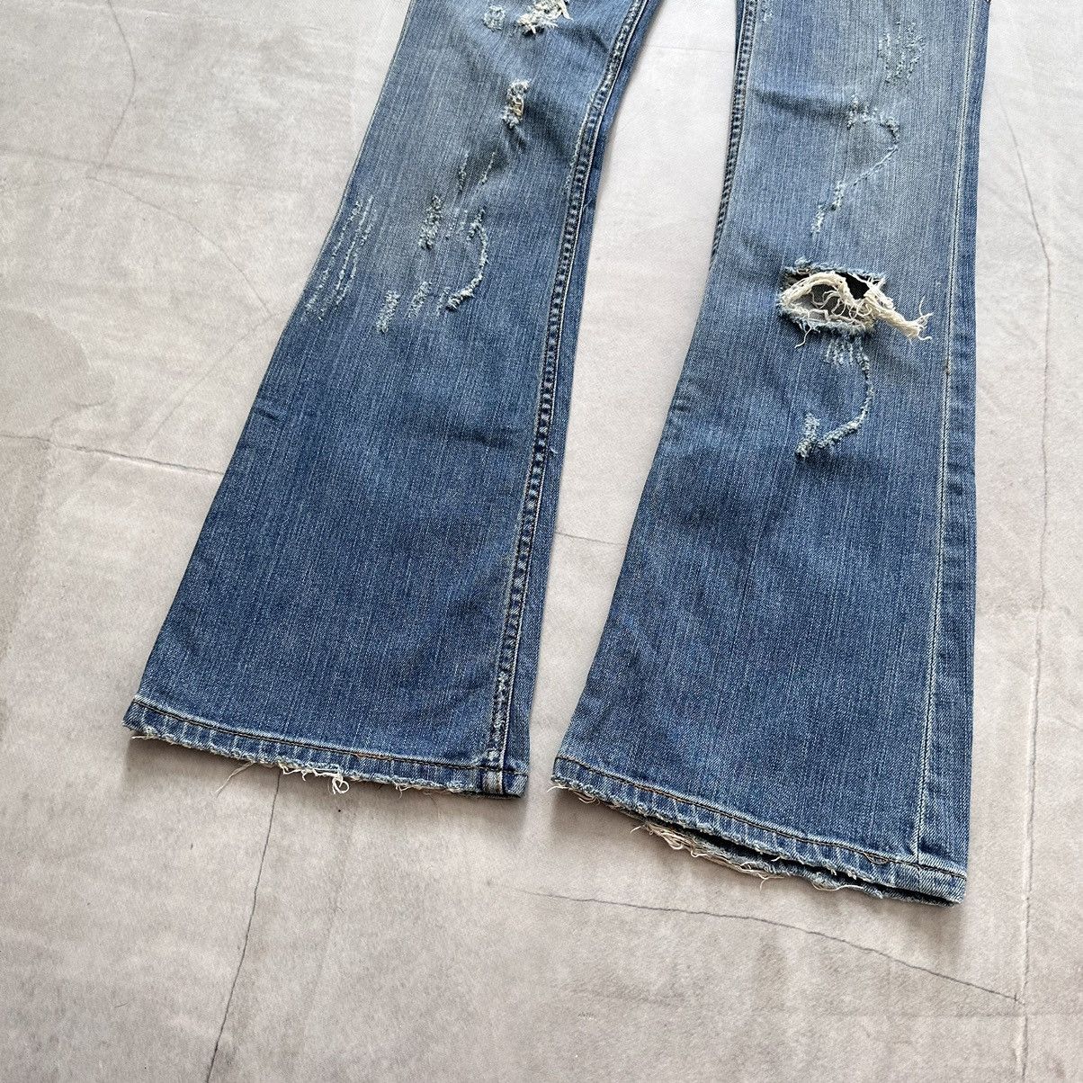 Hysteric Glamour × Undercover Y2K Allen B Hysteric Glamour Style Punk Jeans Ed Hardy Vibe Size 25" / US 0 / IT 36 - 5 Thumbnail