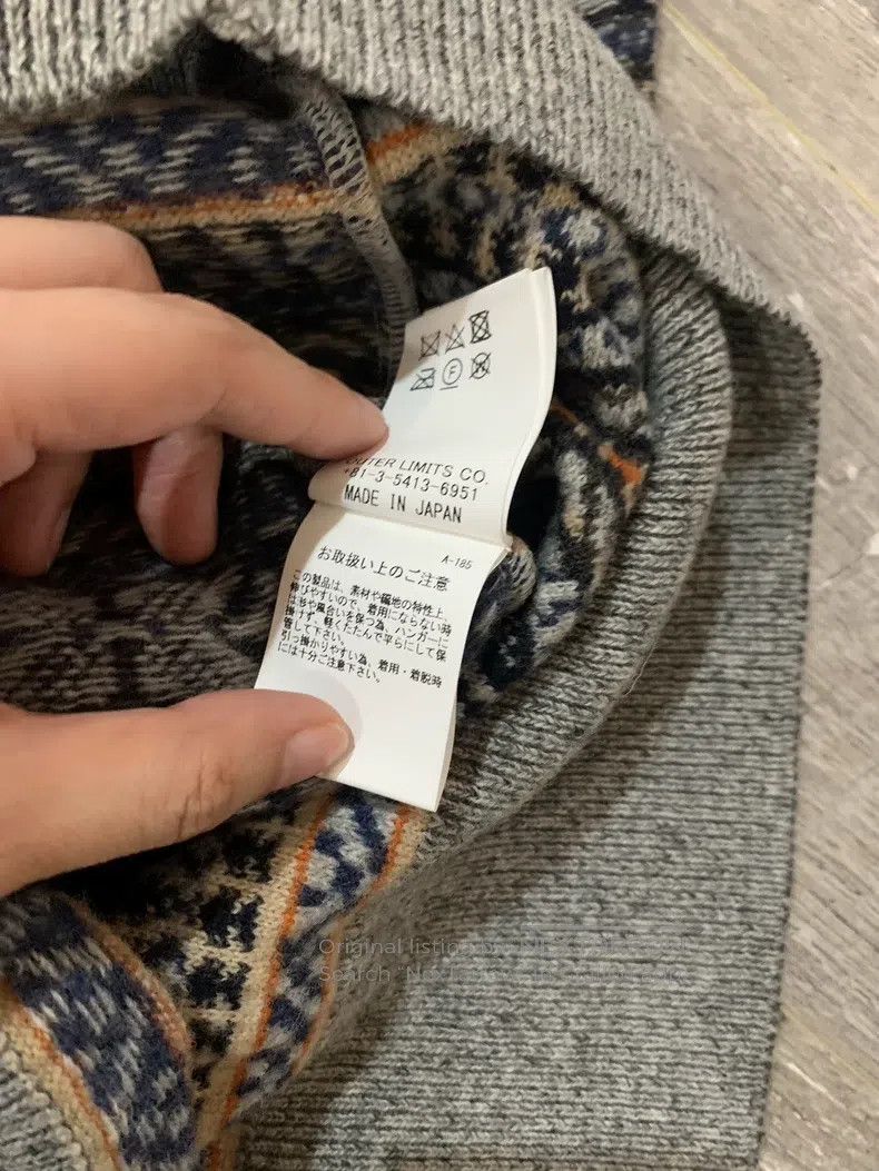 Nigel Cabourn Nigel Cabourn Fair Isle sweaters Size L / US 10 / IT 46 - 4 Thumbnail