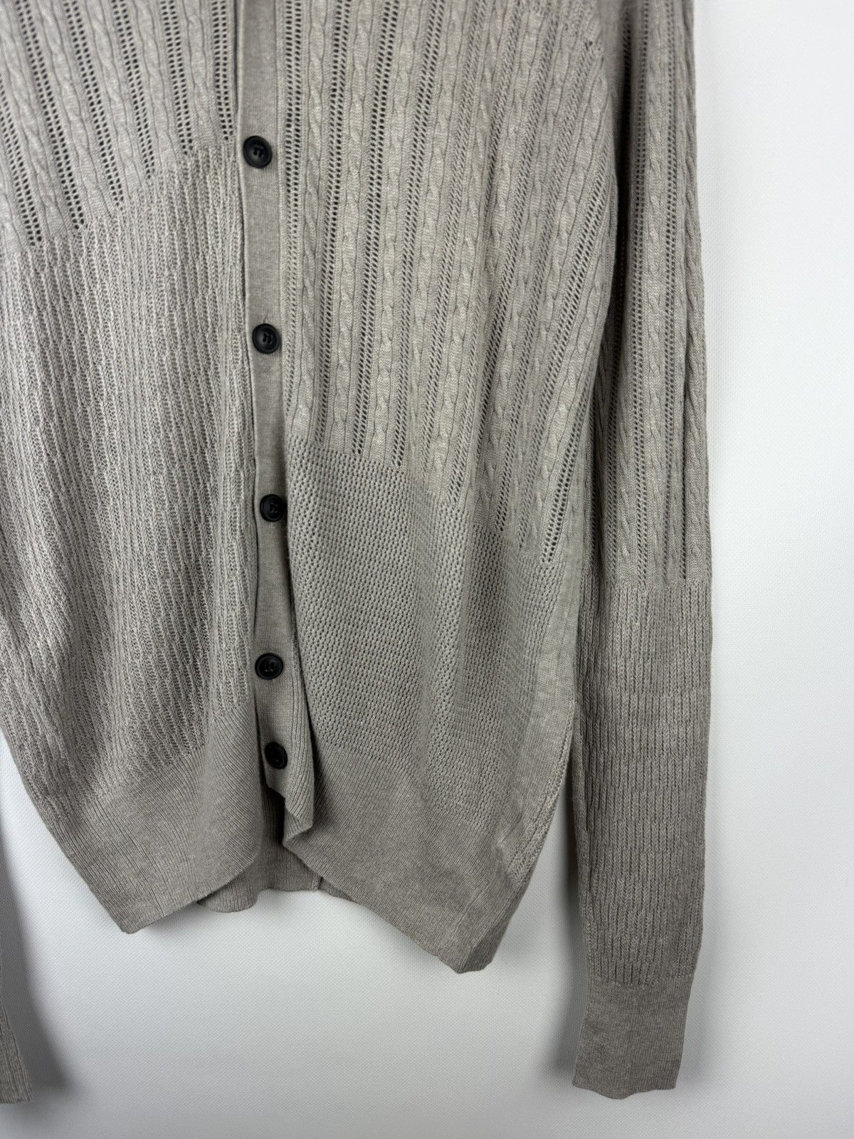 Allsaints × Japanese Brand Allsaints Men’s Knitted Yurik Cardigan Sweater Size L Size US L / EU 52-54 / 3 - 6 Thumbnail