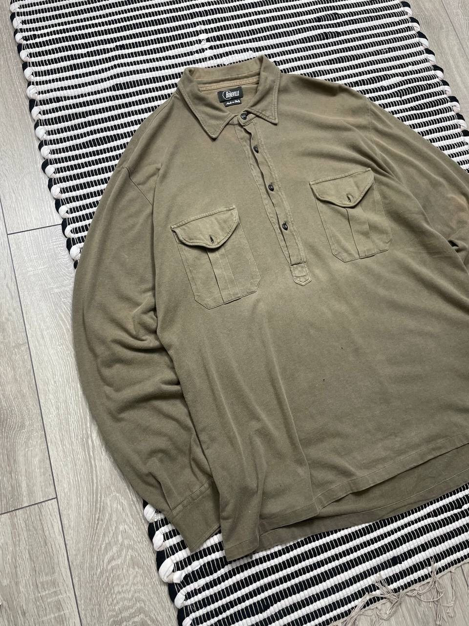 Boneville × Massimo Osti × Vintage Vintage 90s Boneville Long Sleeve Tee T-Shirt Y2K Size US XL / EU 56 / 4 - 2 Thumbnail