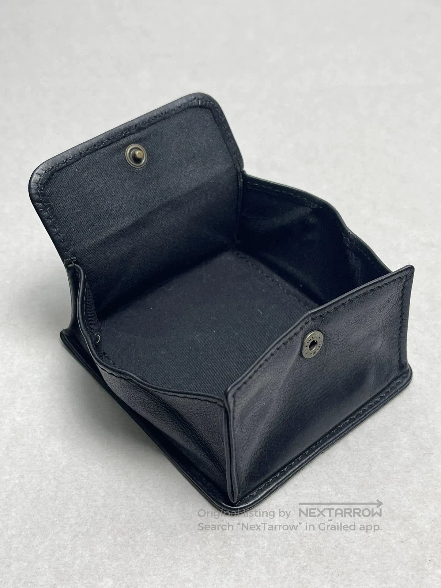 Ann Demeulemeester Ann Demeulemeester Leather Coin Purse. Size ONE SIZE - 1 Thumbnail