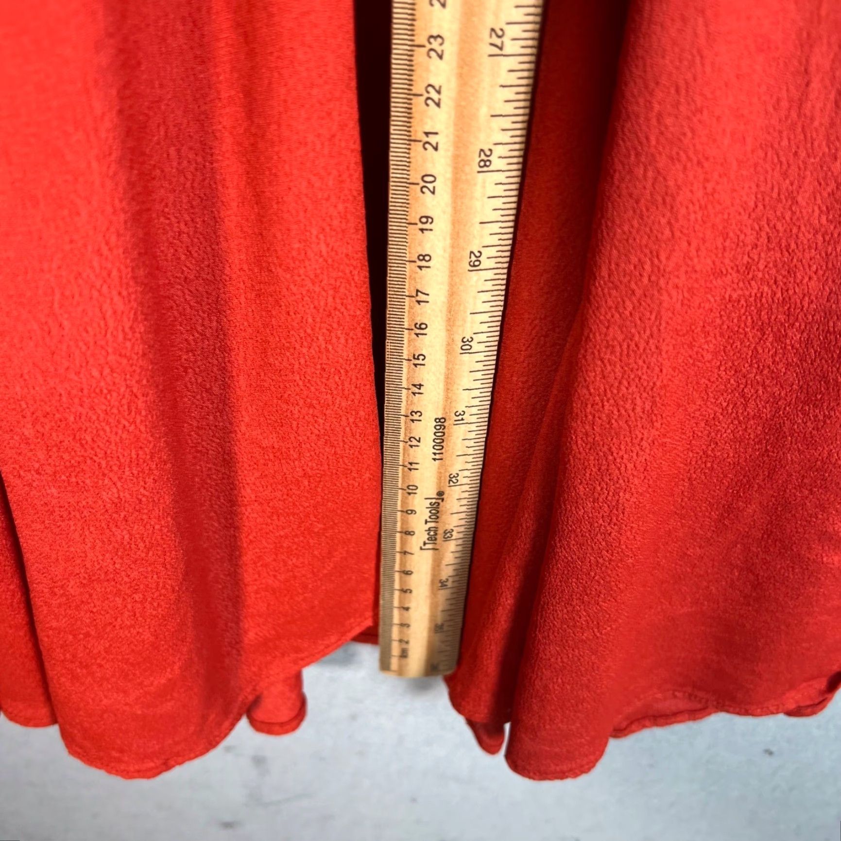 Reformation VINTAGE Reformation Dress Shirt Midi Open Back Tie Detail Cap Sleeves XS Adult Women Red 90s Womens Dress Size XS / US 0-2 / IT 36-38 - 5 Thumbnail