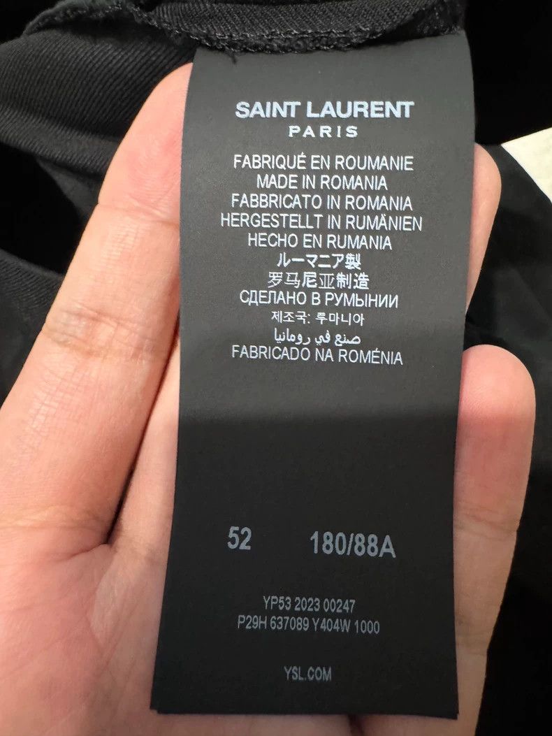 Yves Saint Laurent saint laurent size US 52 Show style trousers 2503-Nextarro Size US 36 / EU 52 - 6 Thumbnail