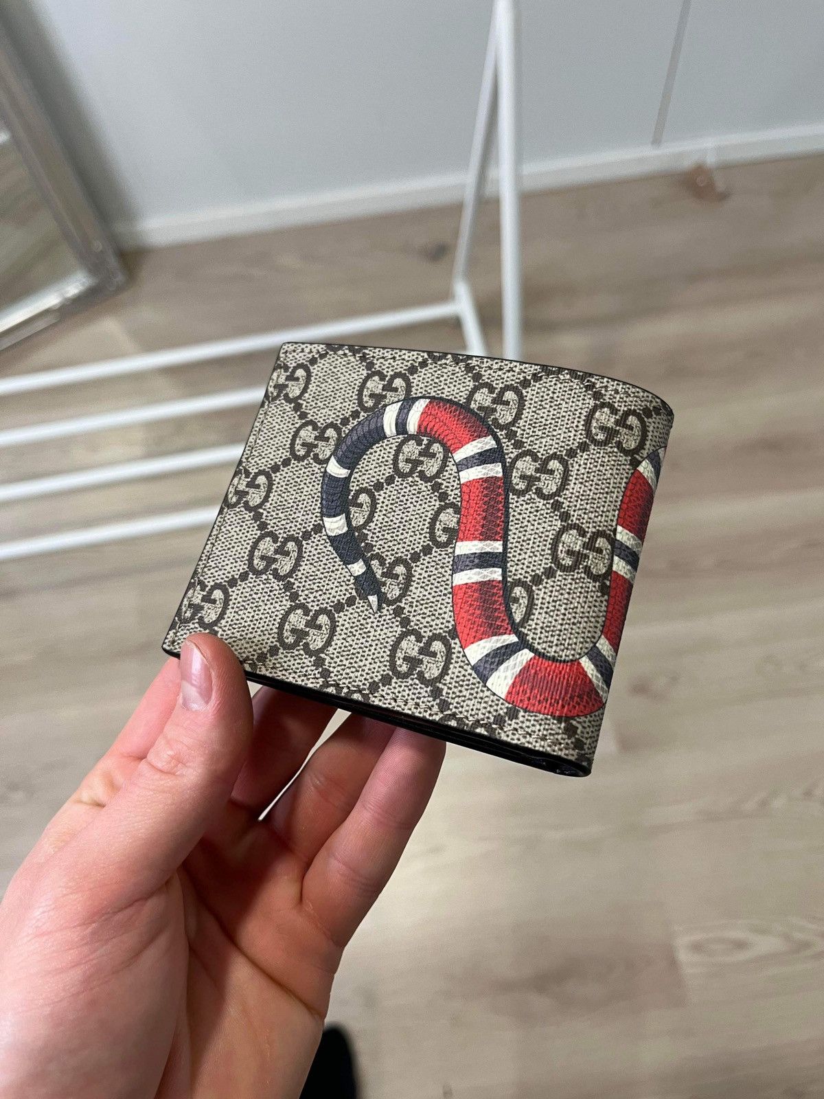 Gucci Gucci GG Supreme Kingsnake Wallet Size ONE SIZE - 2 Thumbnail