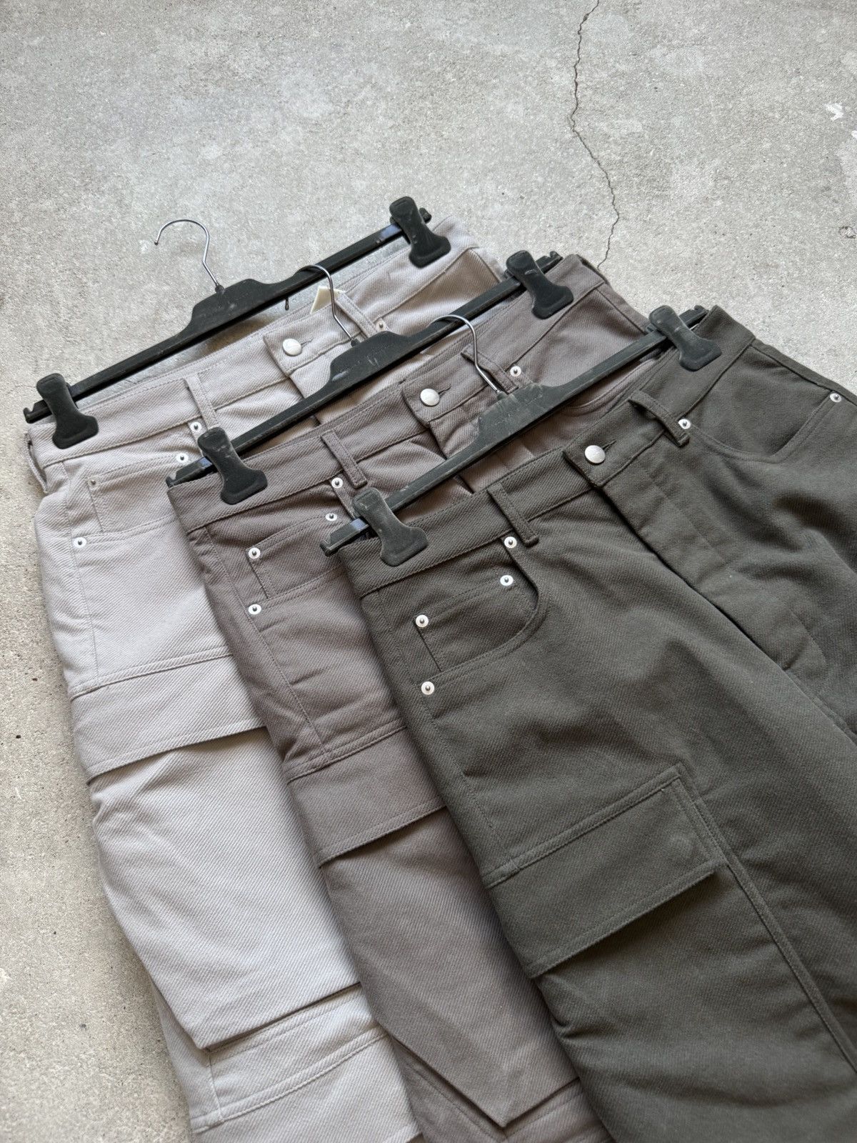 Rick Owens Rick Owens FW25 Double Cargo Pants Size US 30 / EU 46 - 12 Thumbnail