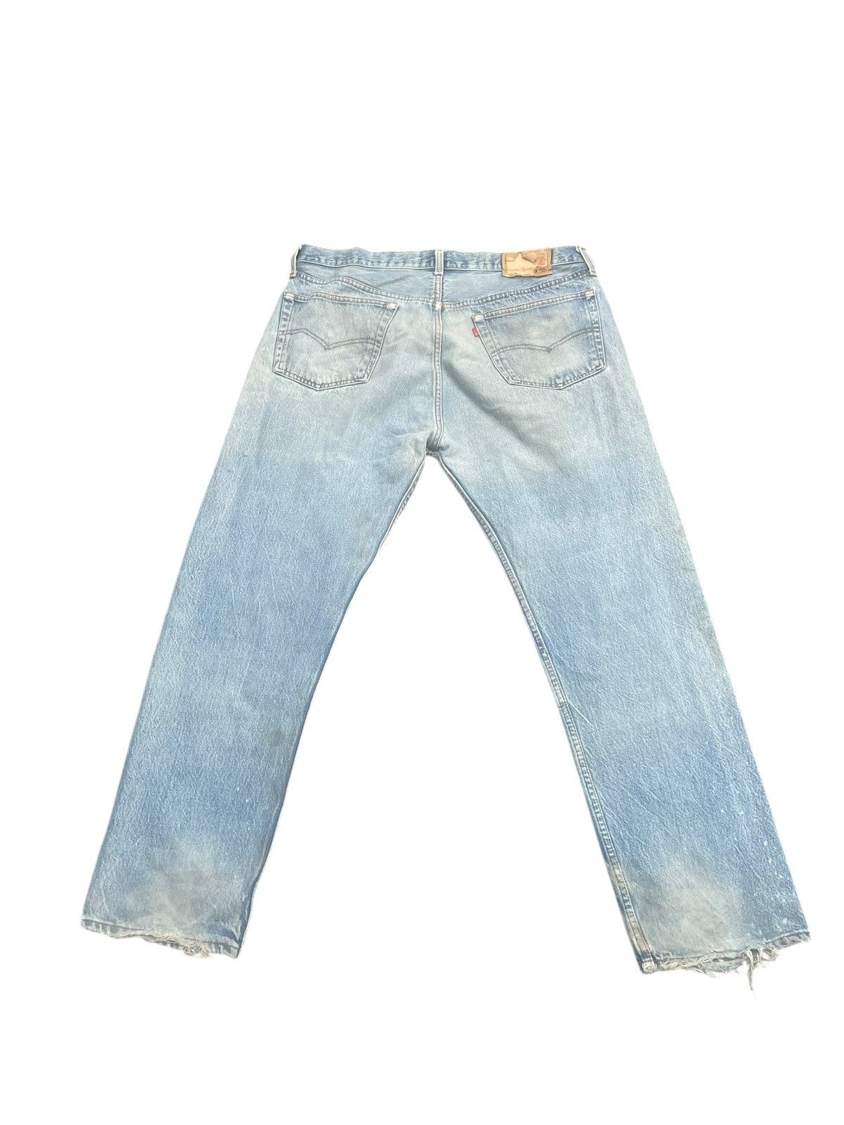 Levi's Vintage 1986 Levis 501 Single R Distresed Size US 38 / EU 54 - 8 Thumbnail