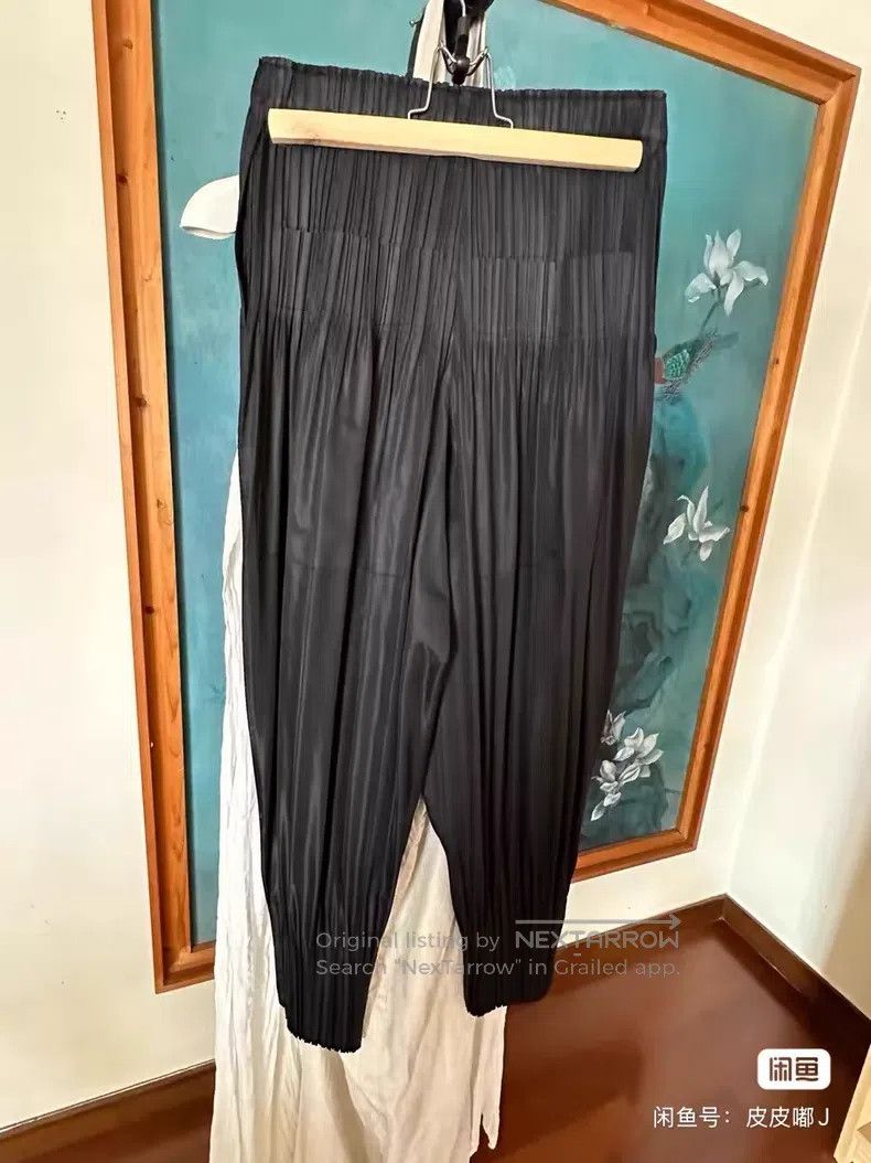 Issey Miyake Issey Miyake Black Trousers Size 26" / US 2 / IT 38 - 2 Thumbnail
